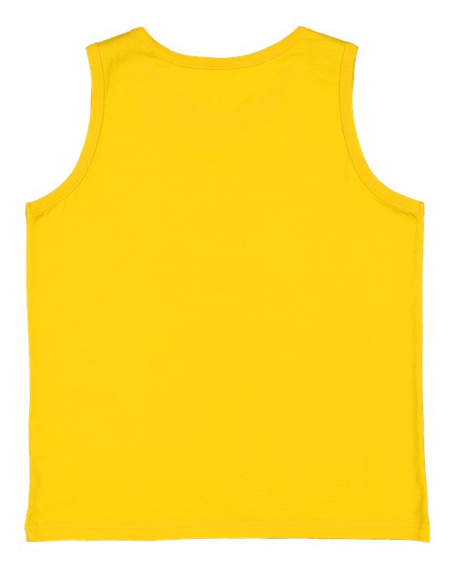 Youth Fine Jersey Tank Top - Yellow