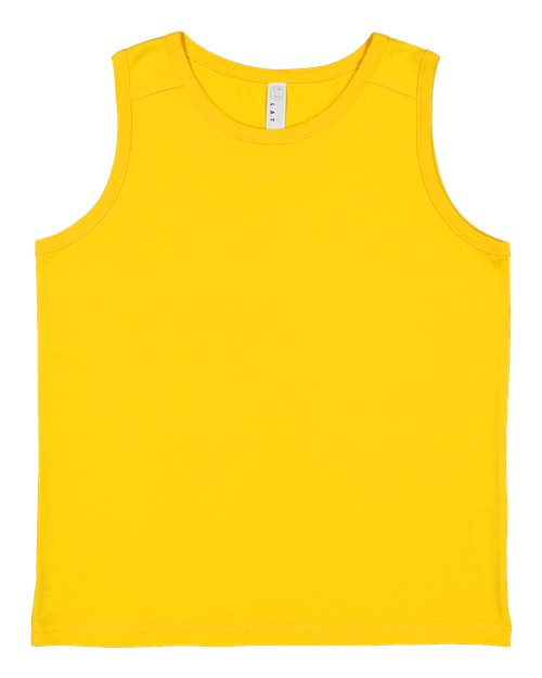 Youth Fine Jersey Tank Top - Yellow
