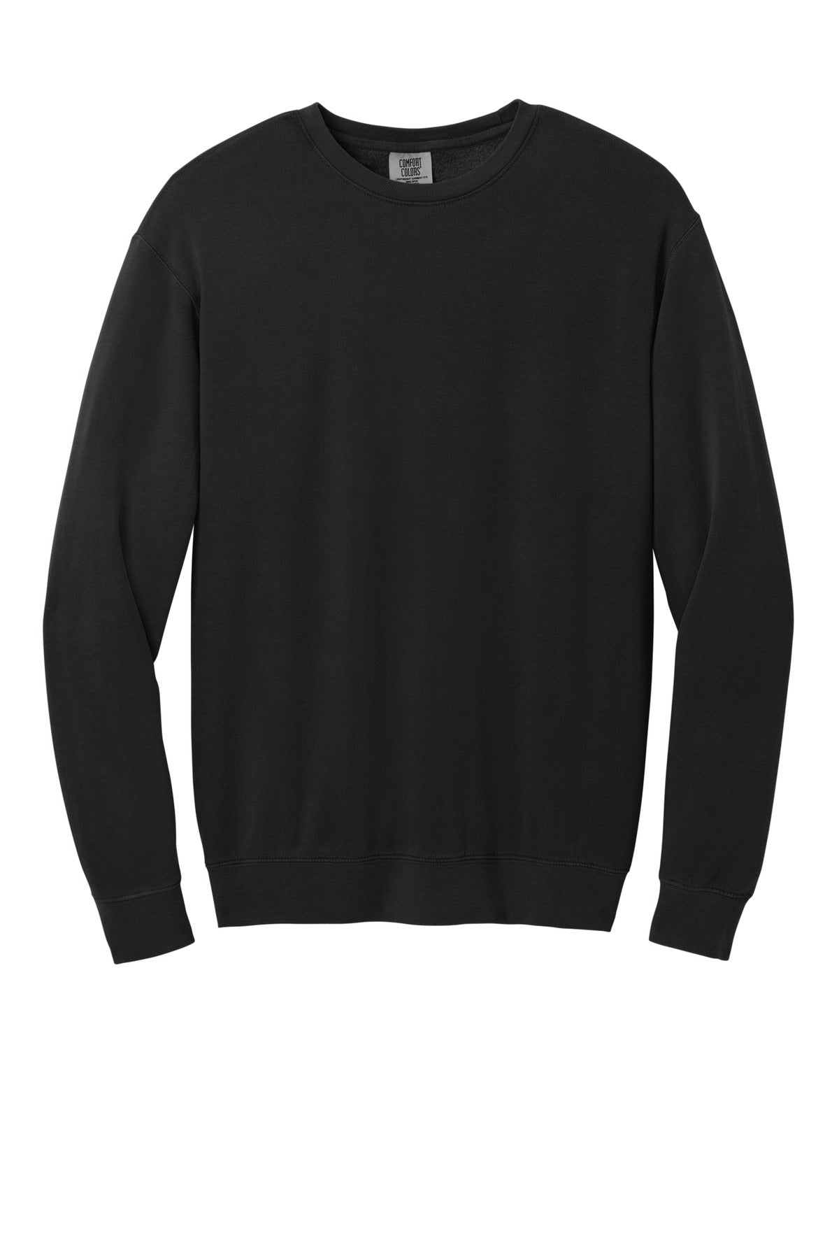 Comfort Colors Lightweight Crewneck Sweatshirt - Black