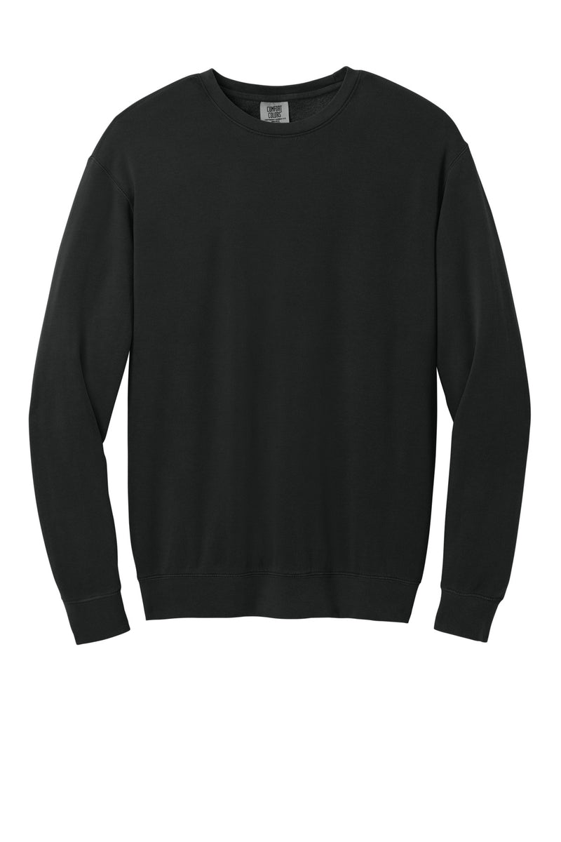 Comfort Colors Lightweight Crewneck Sweatshirt - Black