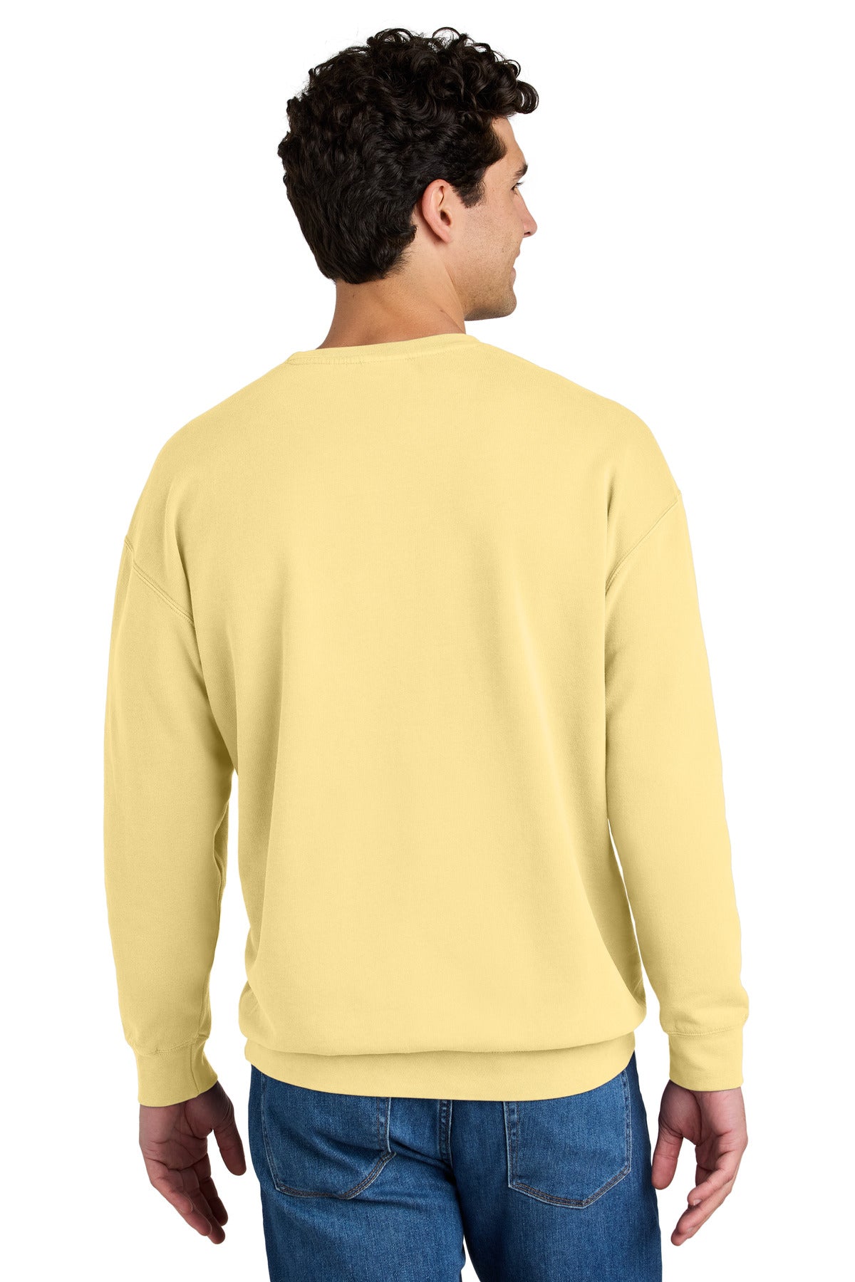 Comfort Colors Lightweight Crewneck Sweatshirt - Butter