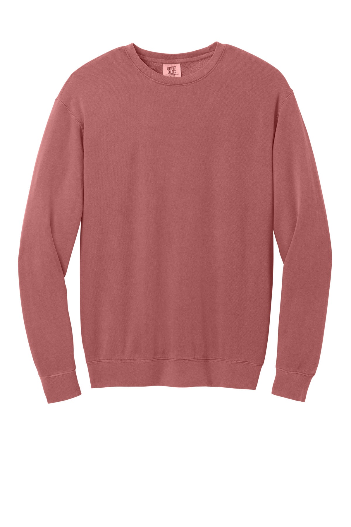 Comfort Colors Lightweight Crewneck Sweatshirt - Crimson