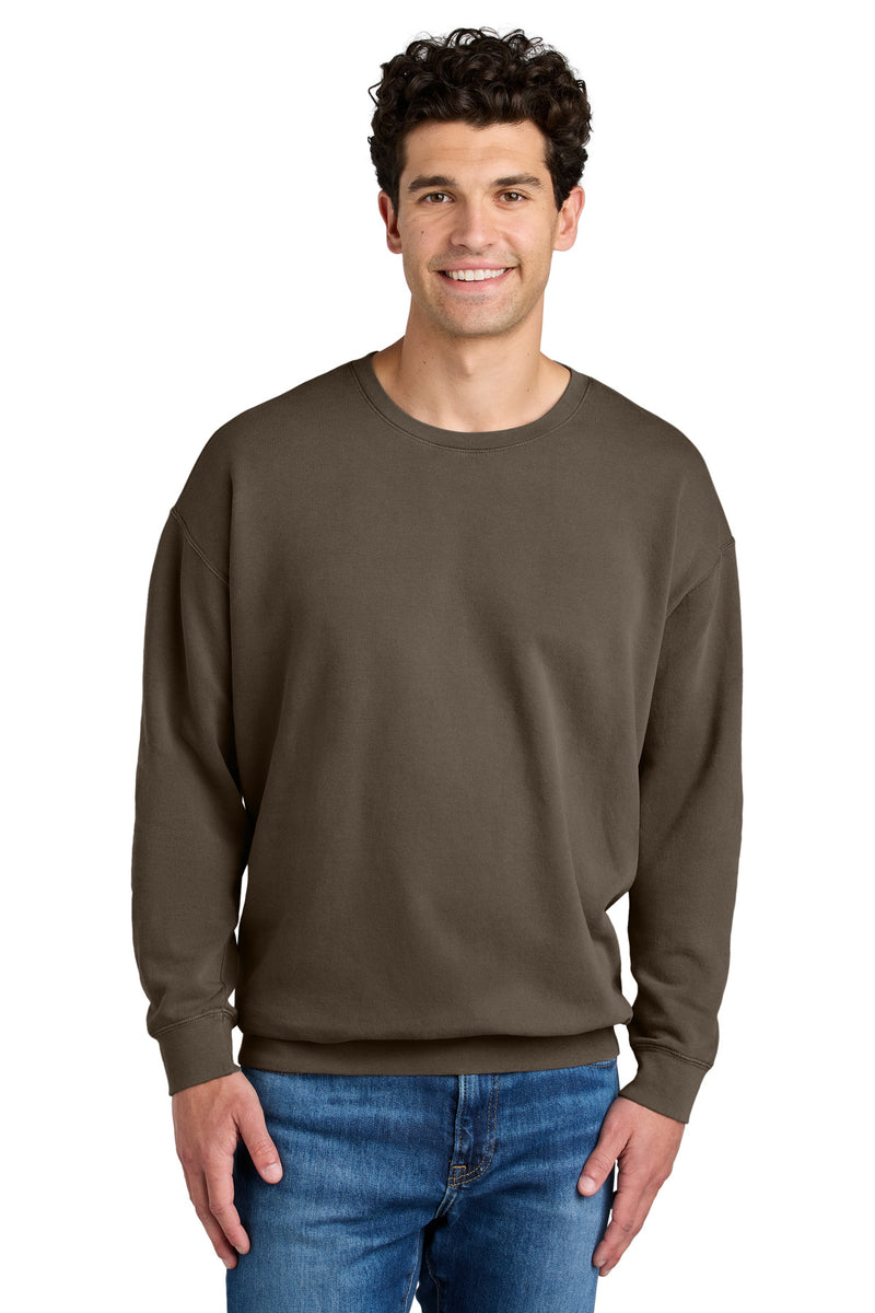 Comfort Colors Lightweight Crewneck Sweatshirt - Espresso