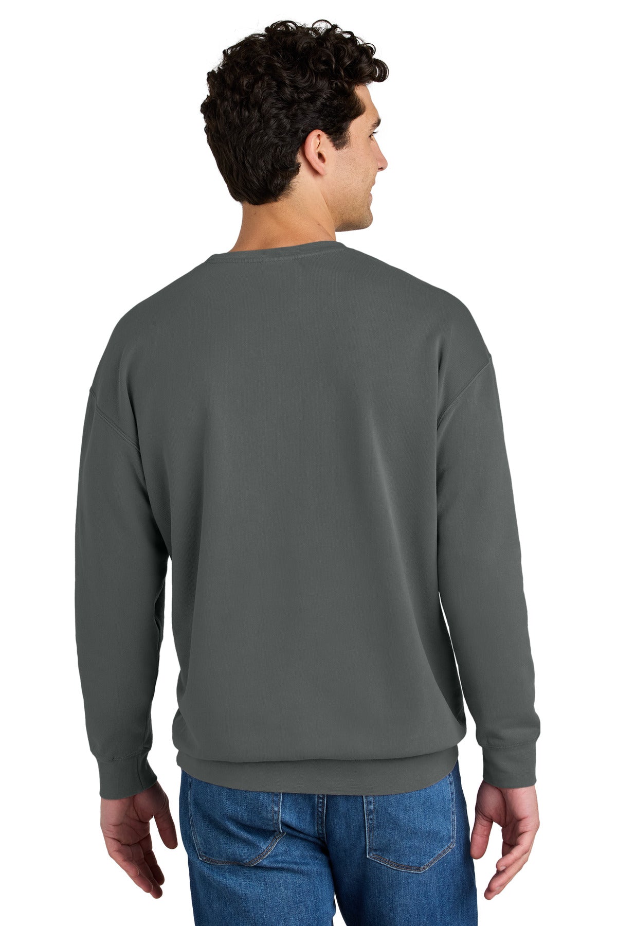 Comfort Colors Lightweight Crewneck Sweatshirt - Pepper