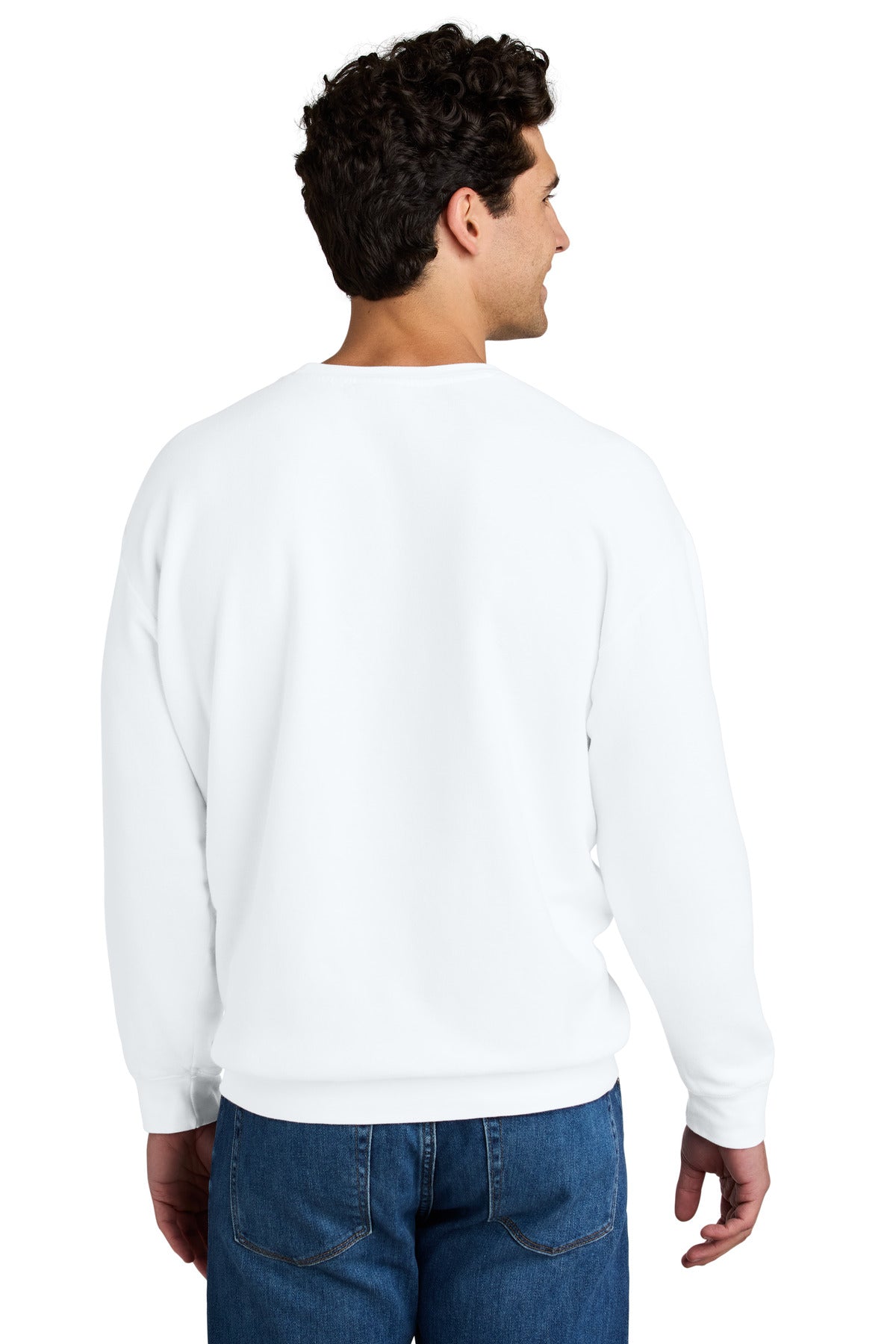Comfort Colors Lightweight Crewneck Sweatshirt - White