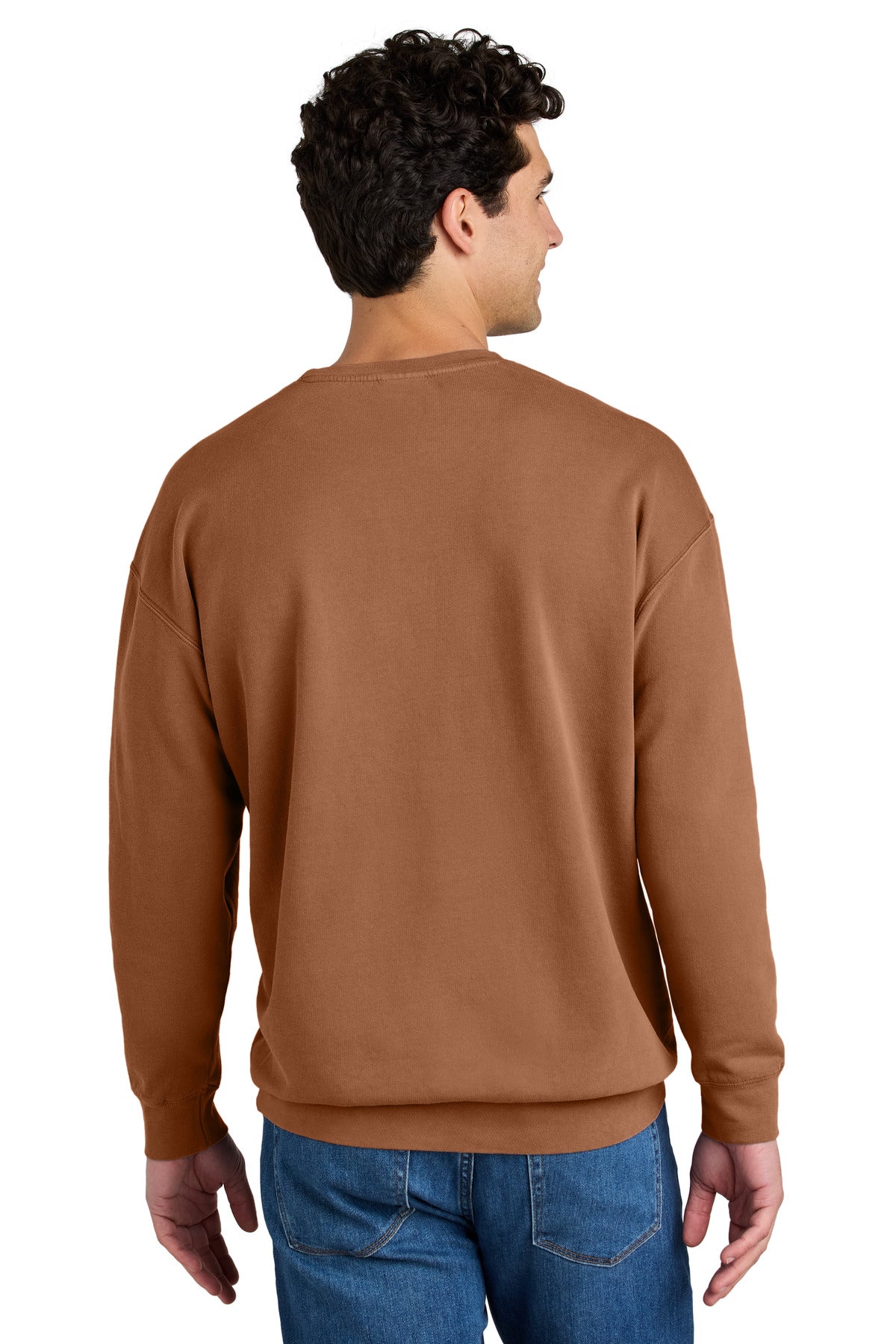 Comfort Colors Lightweight Crewneck Sweatshirt - Yam