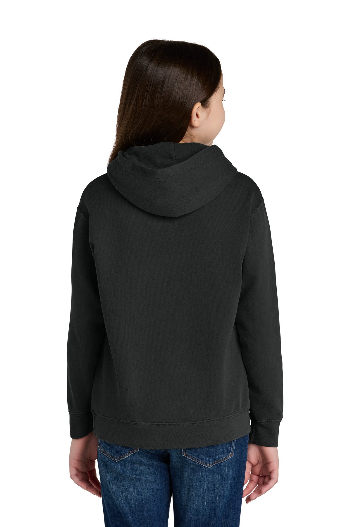 Comfort Colors Youth Lightweight Hooded Sweatshirt - Black