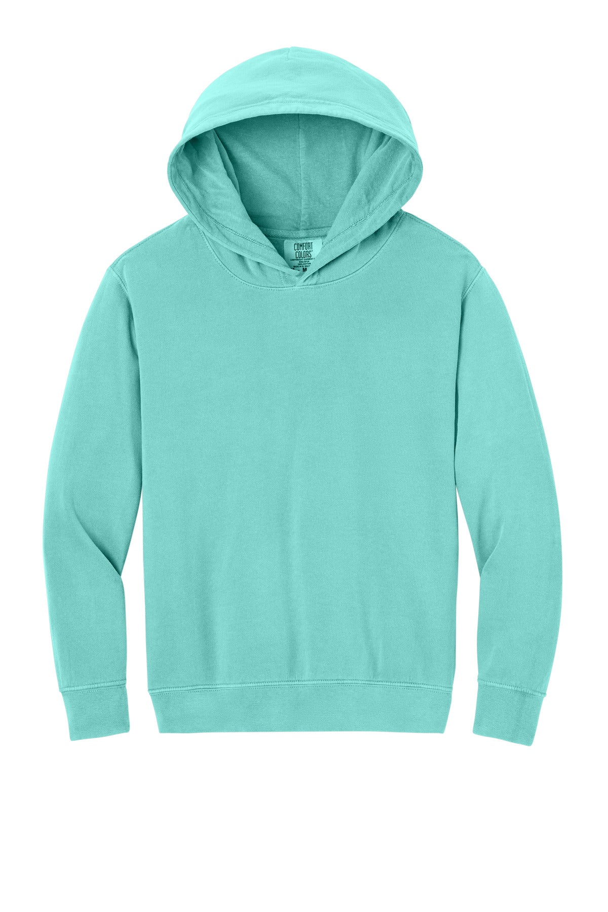 Comfort Colors Youth Lightweight Hooded Sweatshirt - Chalky Mint