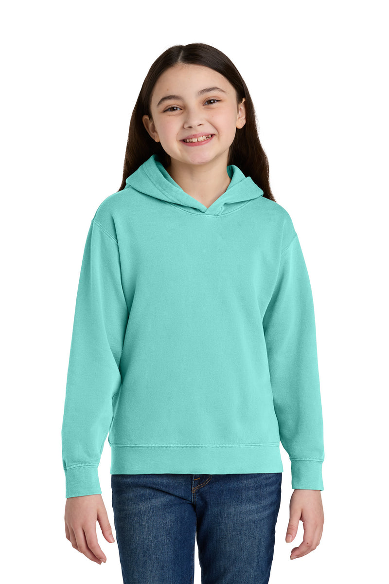 Comfort Colors Youth Lightweight Hooded Sweatshirt - Chalky Mint