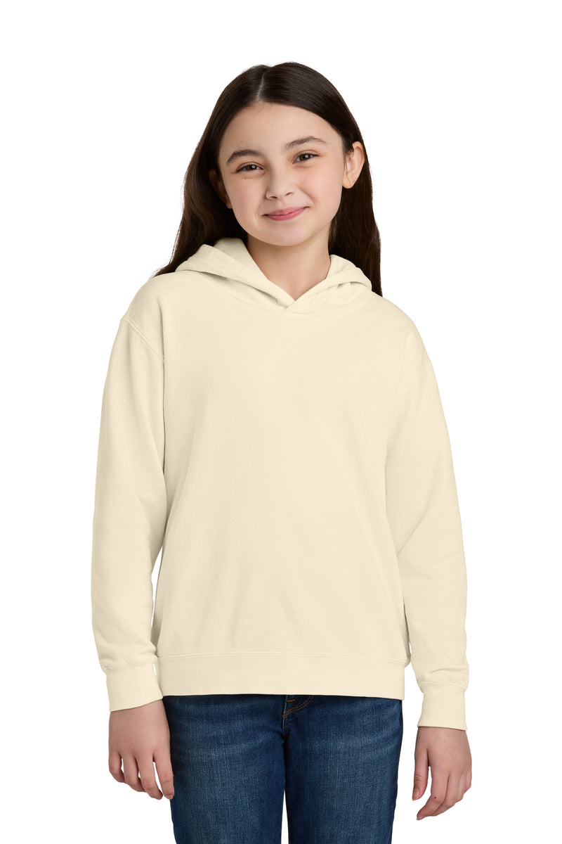 Comfort Colors Youth Lightweight Hooded Sweatshirt - Ivory