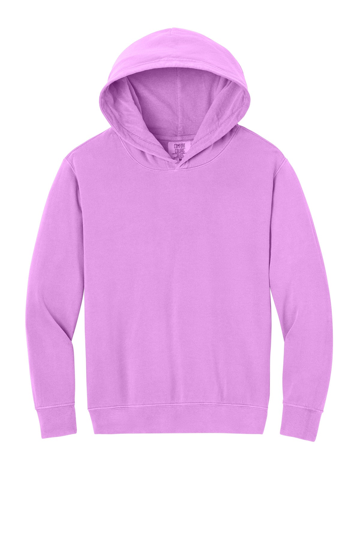 Comfort Colors Youth Lightweight Hooded Sweatshirt - Neon Violet