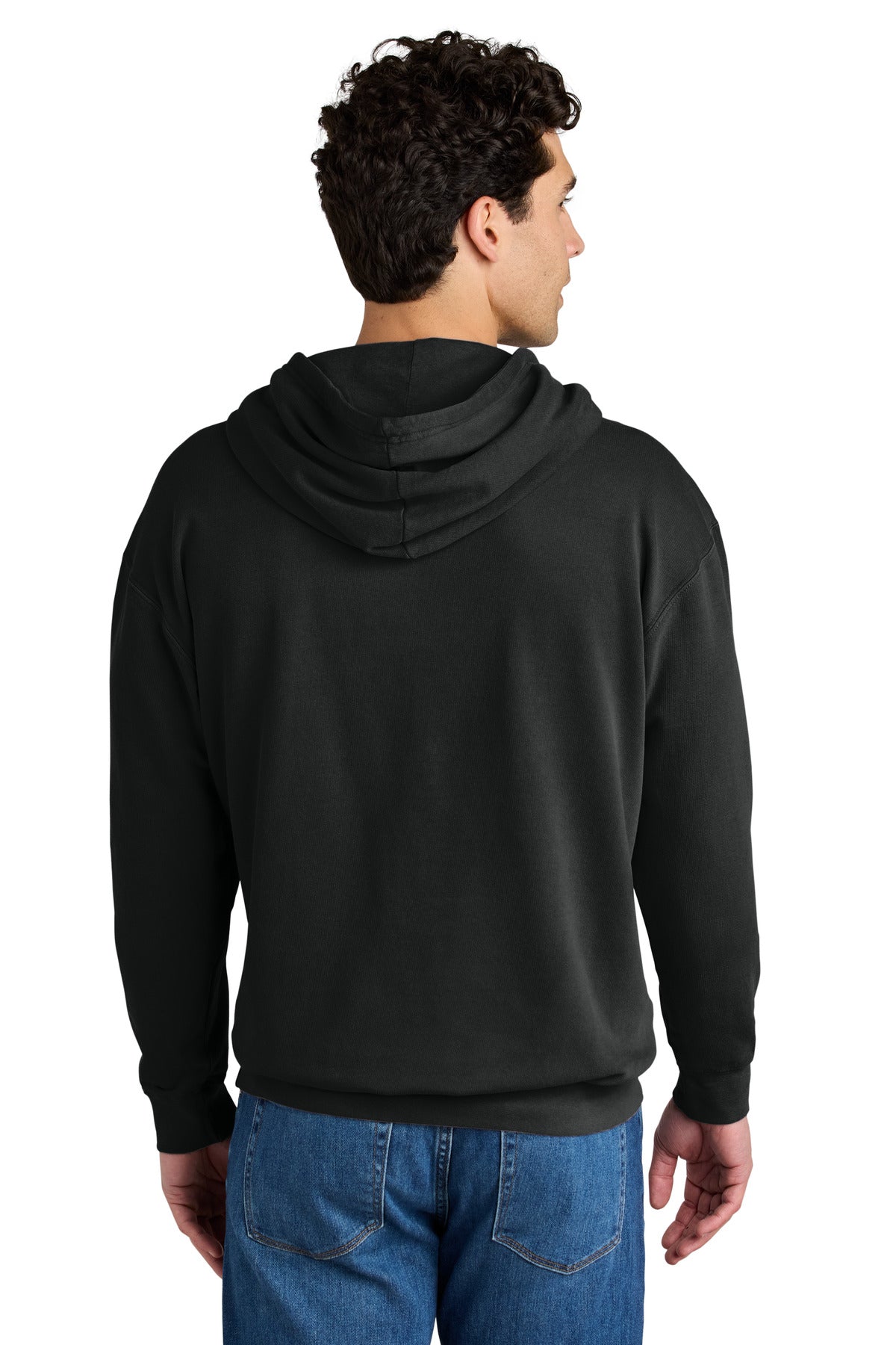 Comfort Colors Lightweight Hooded Sweatshirt - Black