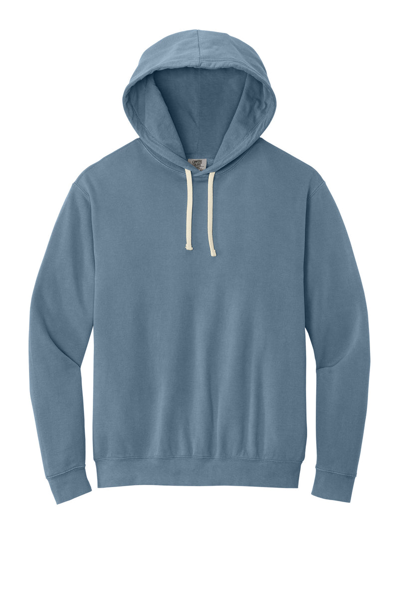Comfort Colors Lightweight Hooded Sweatshirt - Blue Jean