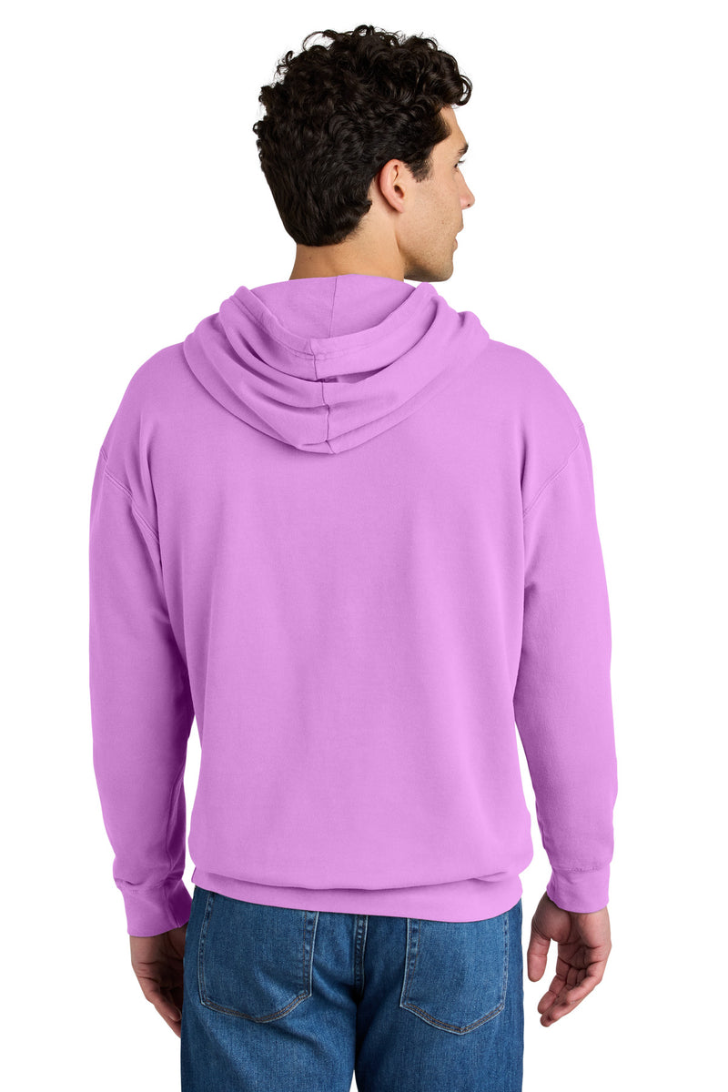Comfort Colors Lightweight Hooded Sweatshirt - Neon Violet