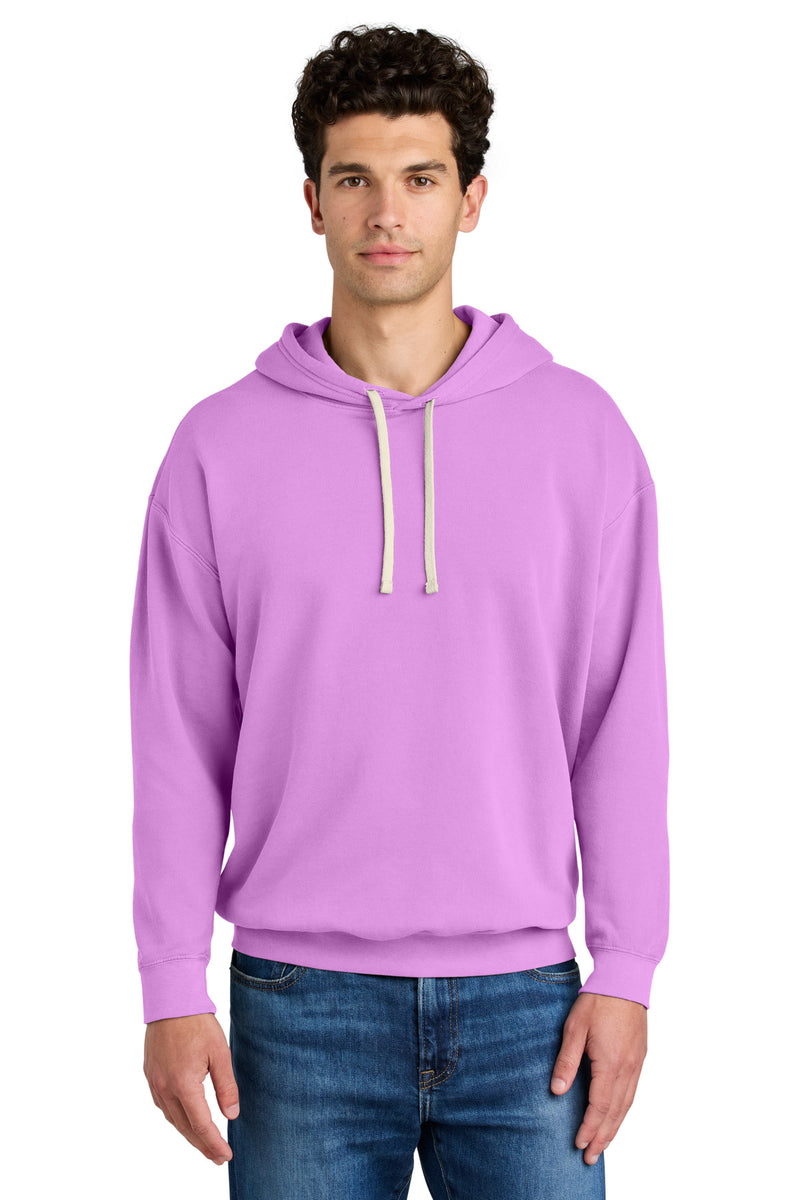 Comfort Colors Lightweight Hooded Sweatshirt - Neon Violet