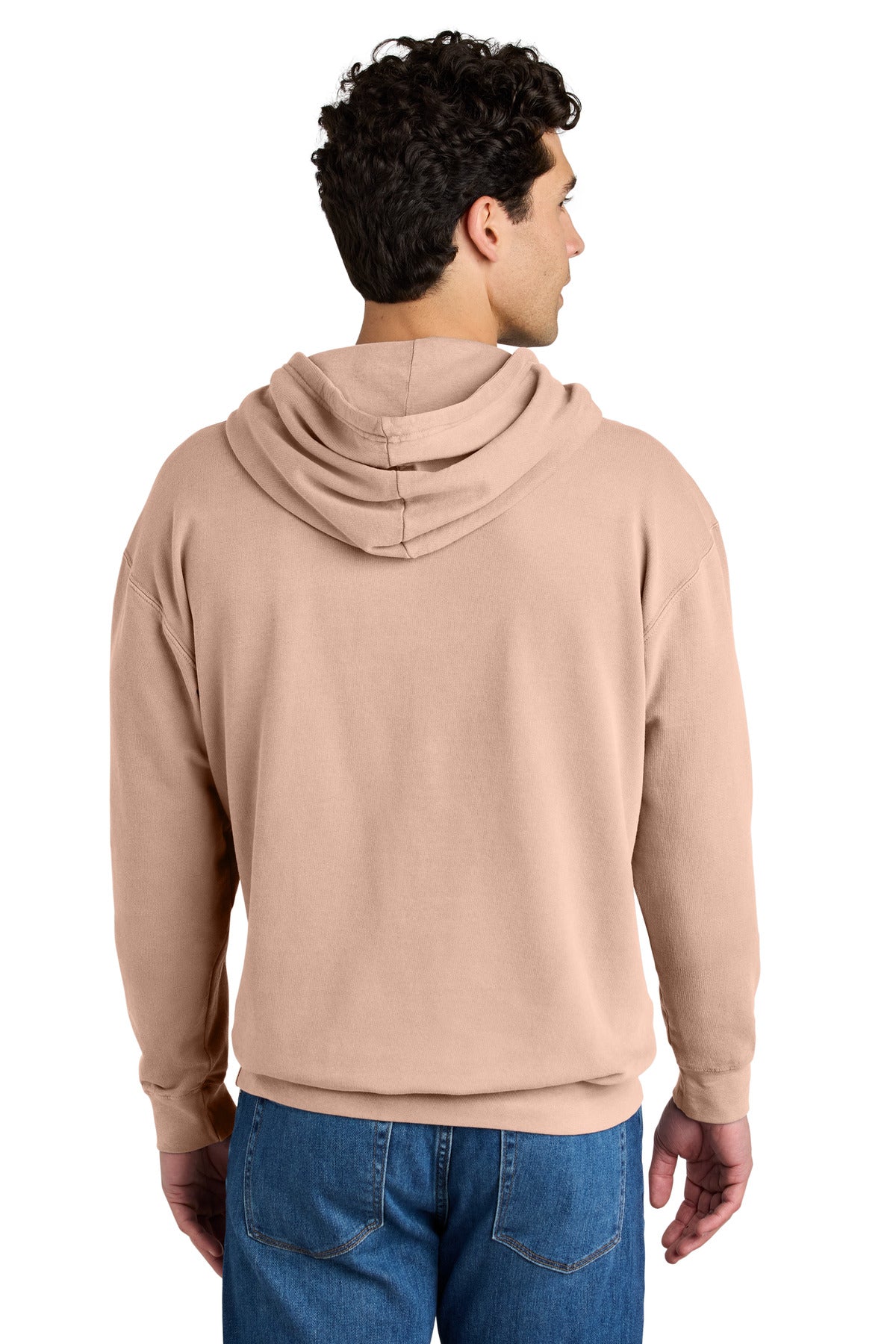 Comfort Colors Lightweight Hooded Sweatshirt - Peachy