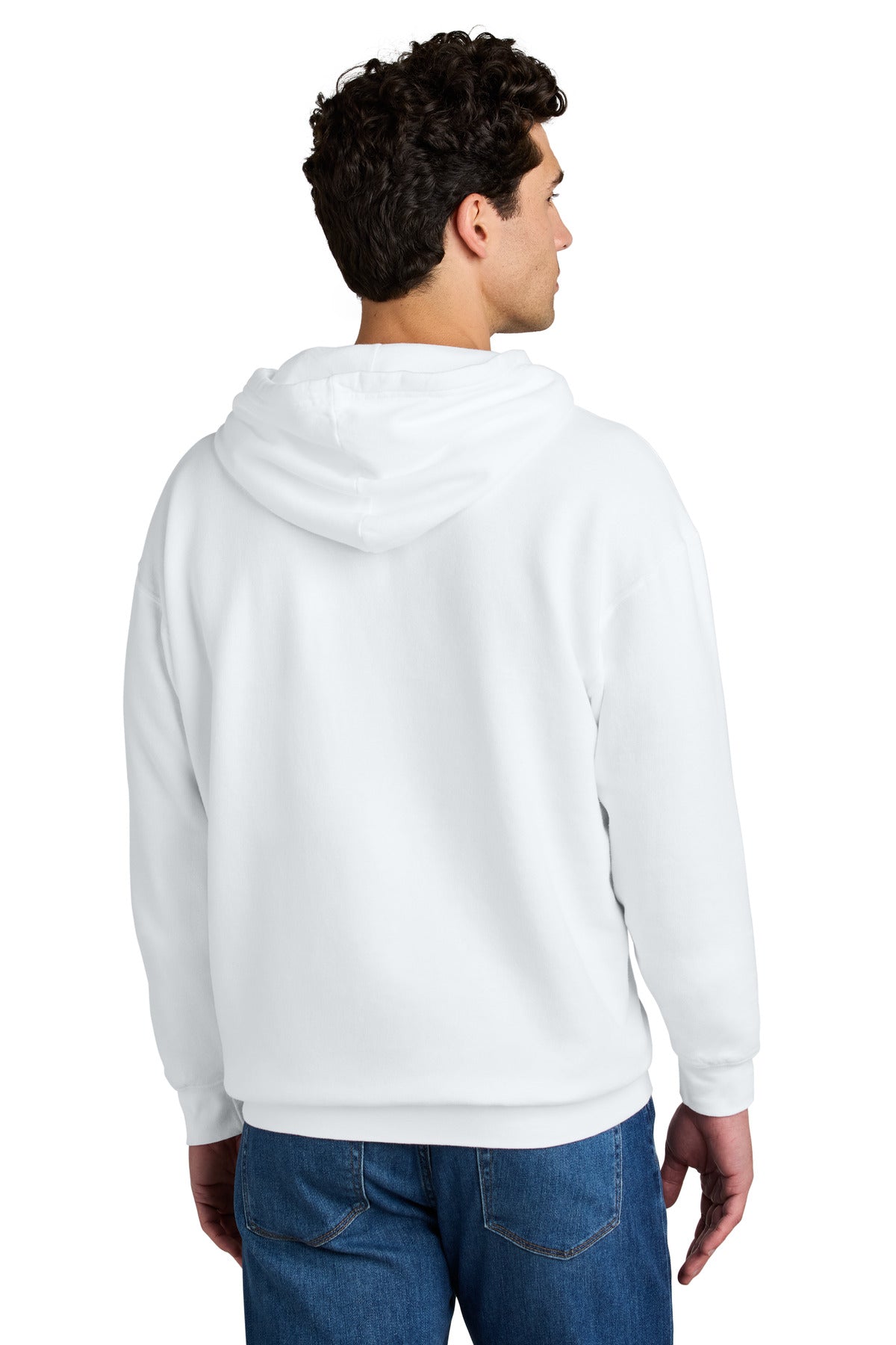 Comfort Colors Lightweight Hooded Sweatshirt - White