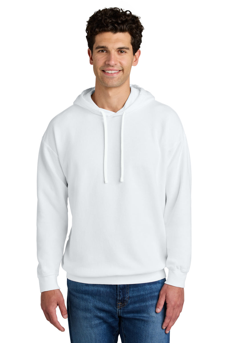 Comfort Colors Lightweight Hooded Sweatshirt - White