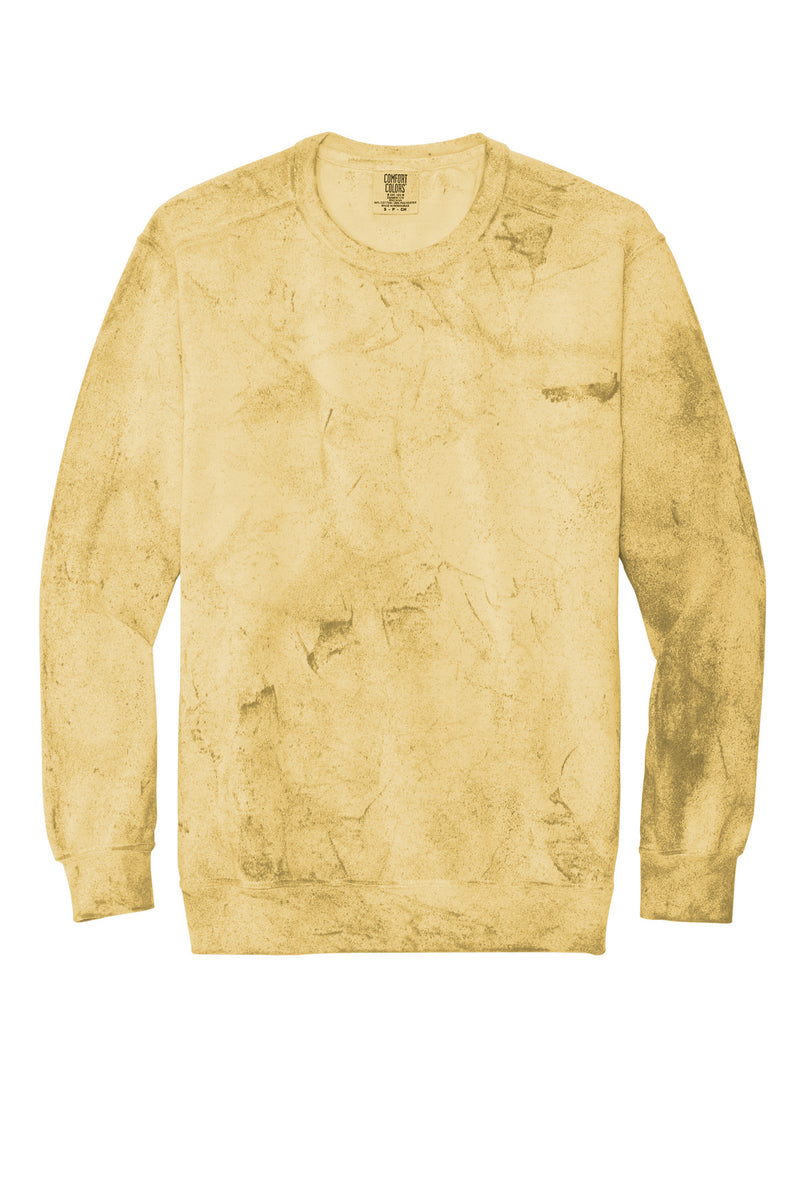 Comfort Colors Color Blast Crewneck Sweatshirt - Citrine