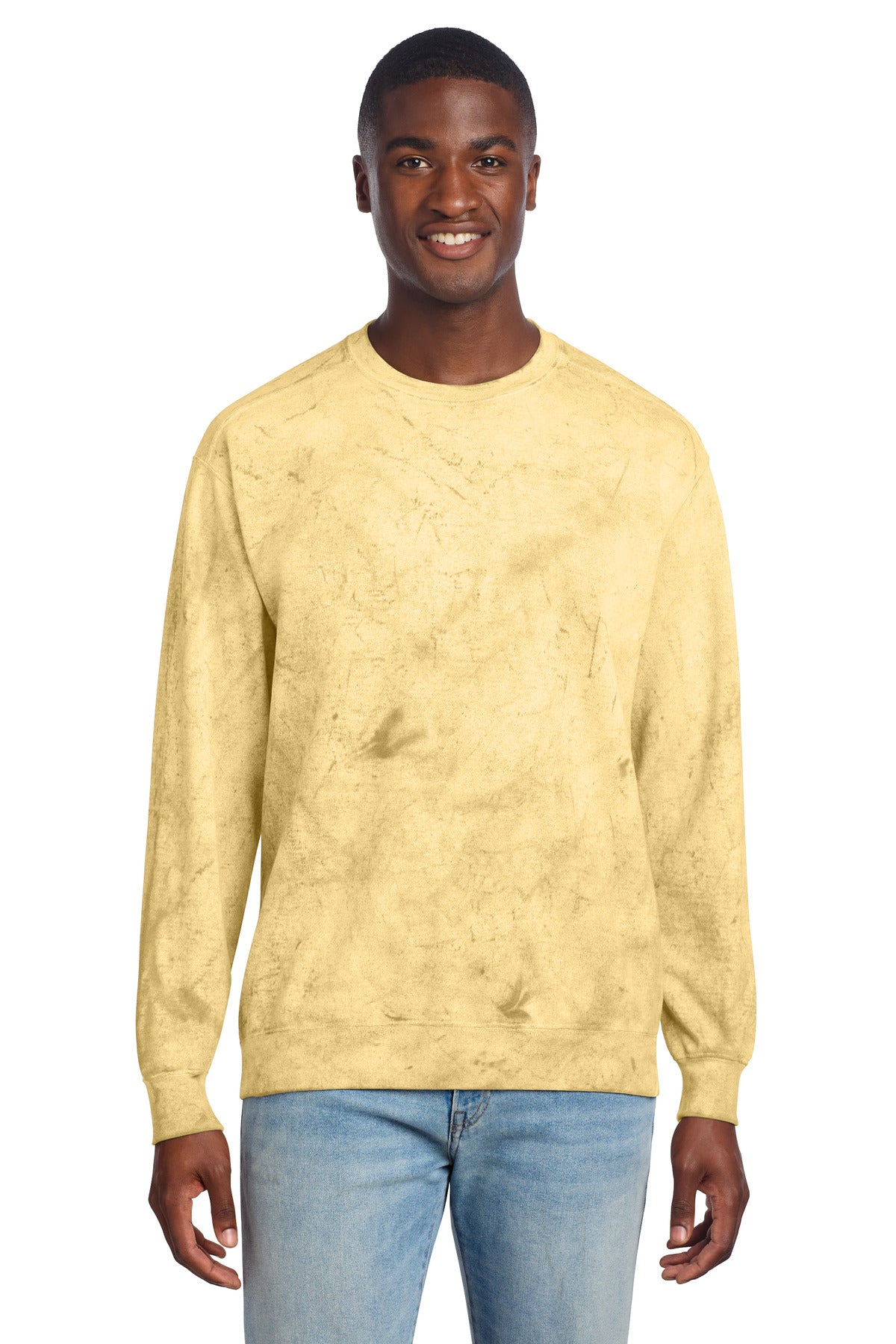 Comfort Colors Color Blast Crewneck Sweatshirt - Citrine