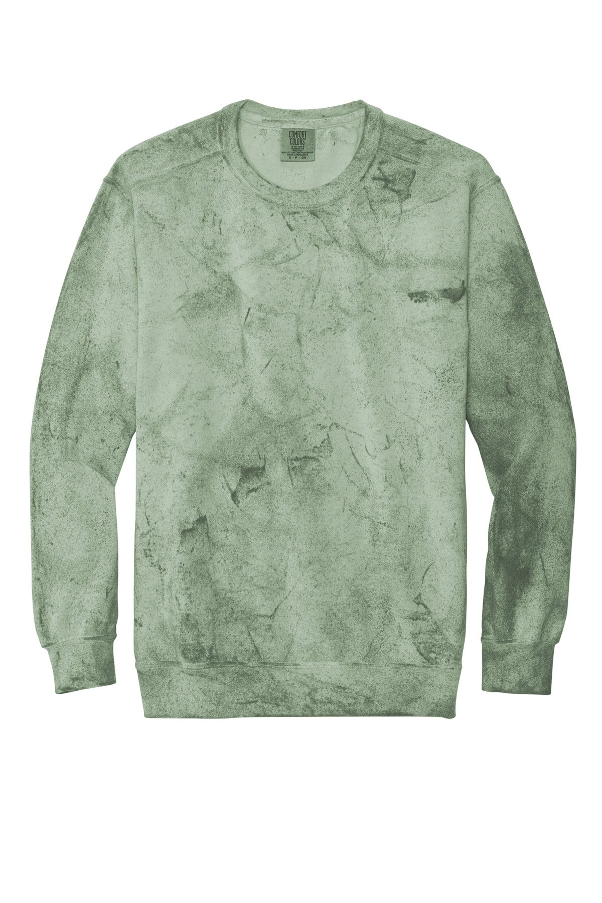 Comfort Colors Color Blast Crewneck Sweatshirt - Fern