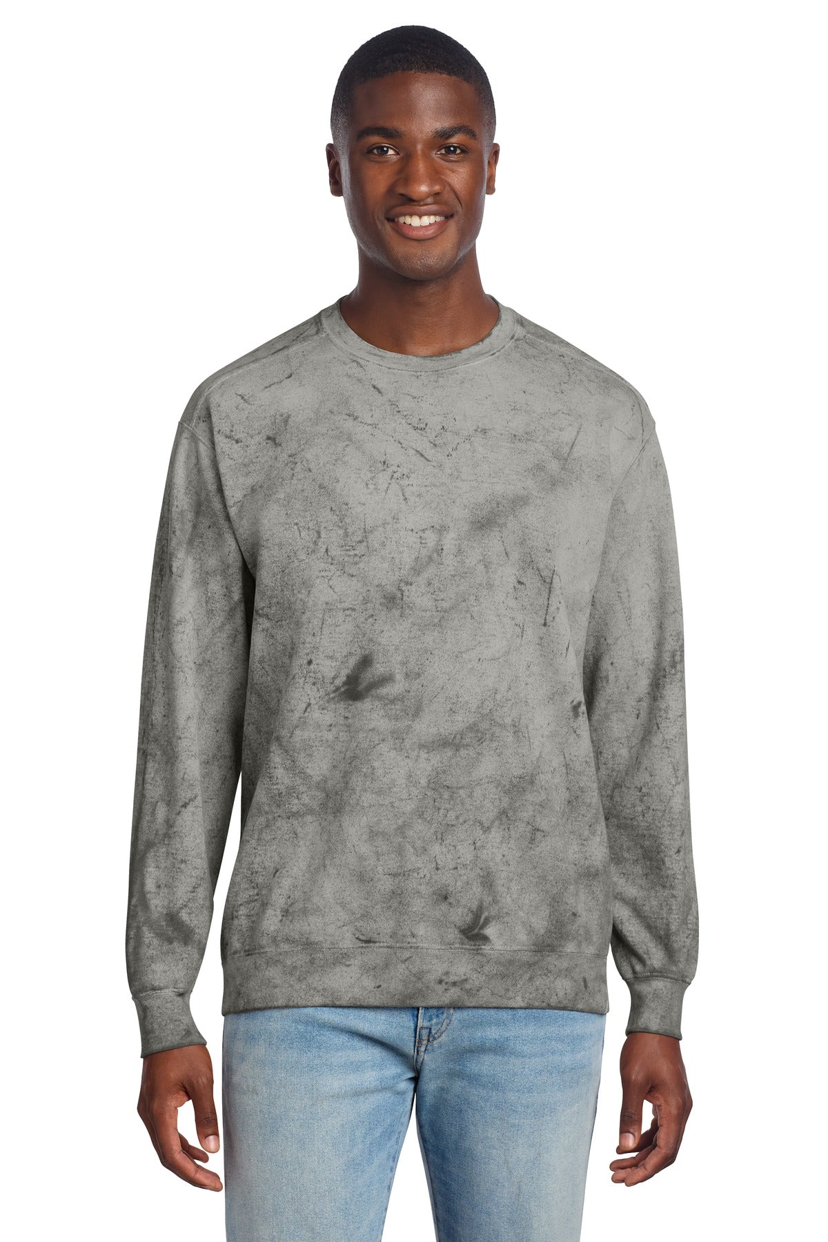 Comfort Colors Color Blast Crewneck Sweatshirt - Smoke