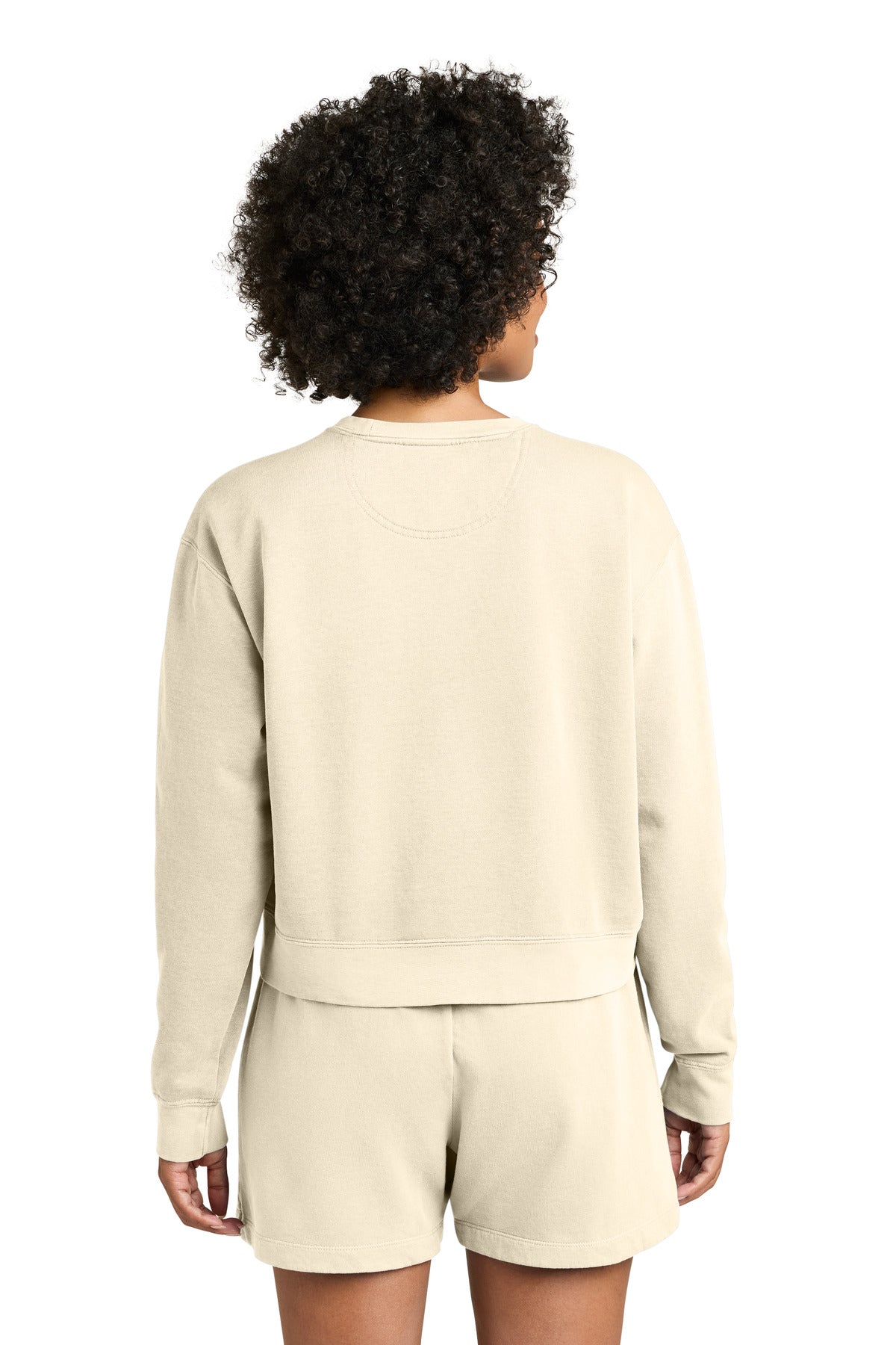 Comfort Colors Women's Mid-Length Crewneck Sweatshirt - Ivory