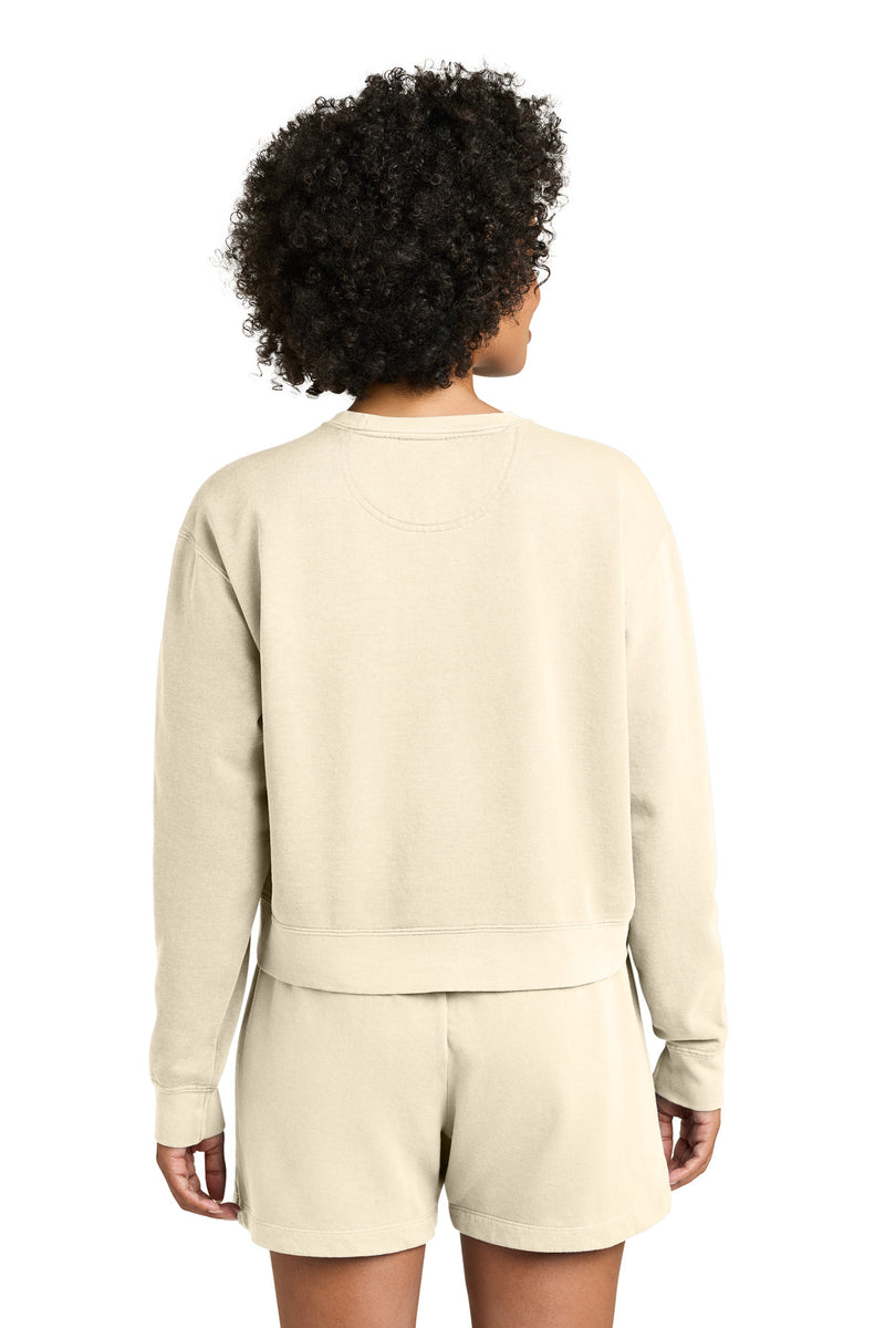 Comfort Colors Women's Mid-Length Crewneck Sweatshirt - Ivory