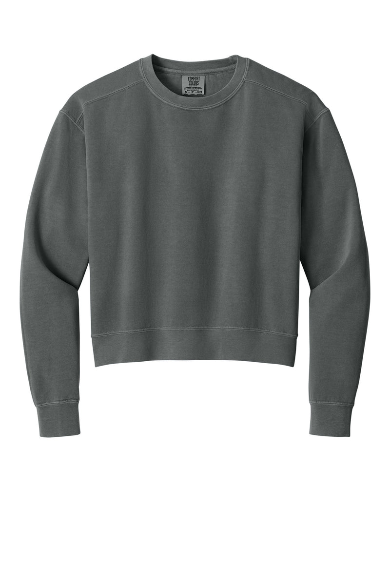 Comfort Colors Women's Mid-Length Crewneck Sweatshirt - Pepper