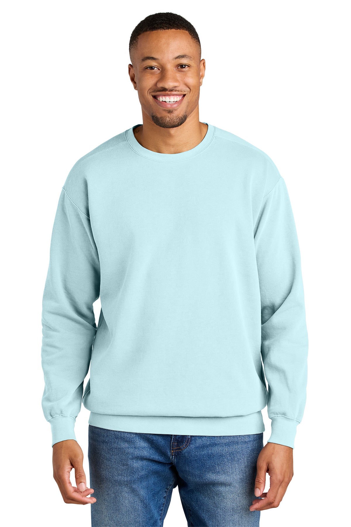 COMFORT COLORS  Ring Spun Crewneck Sweatshirt - Chambray