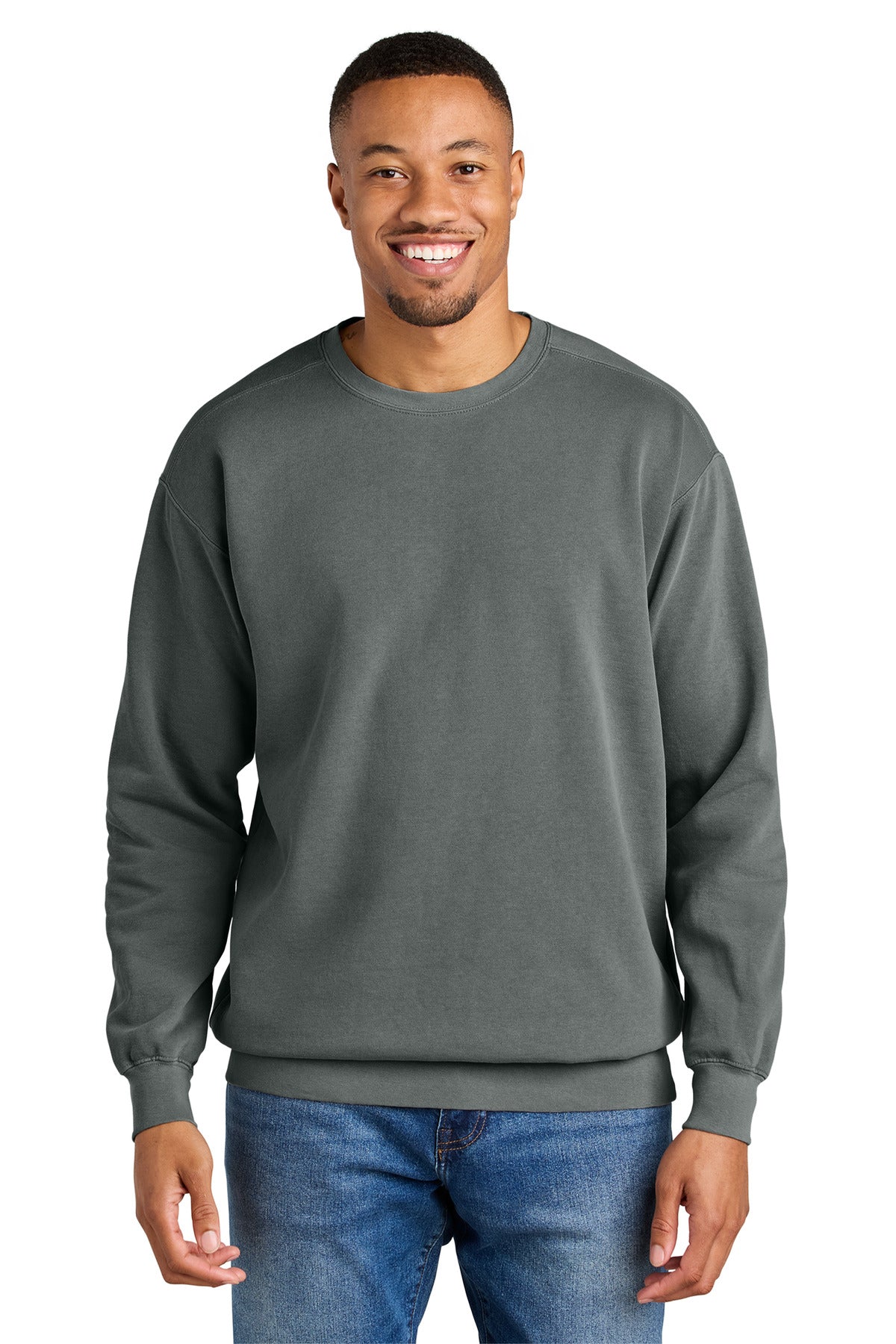 COMFORT COLORS  Ring Spun Crewneck Sweatshirt - Grey