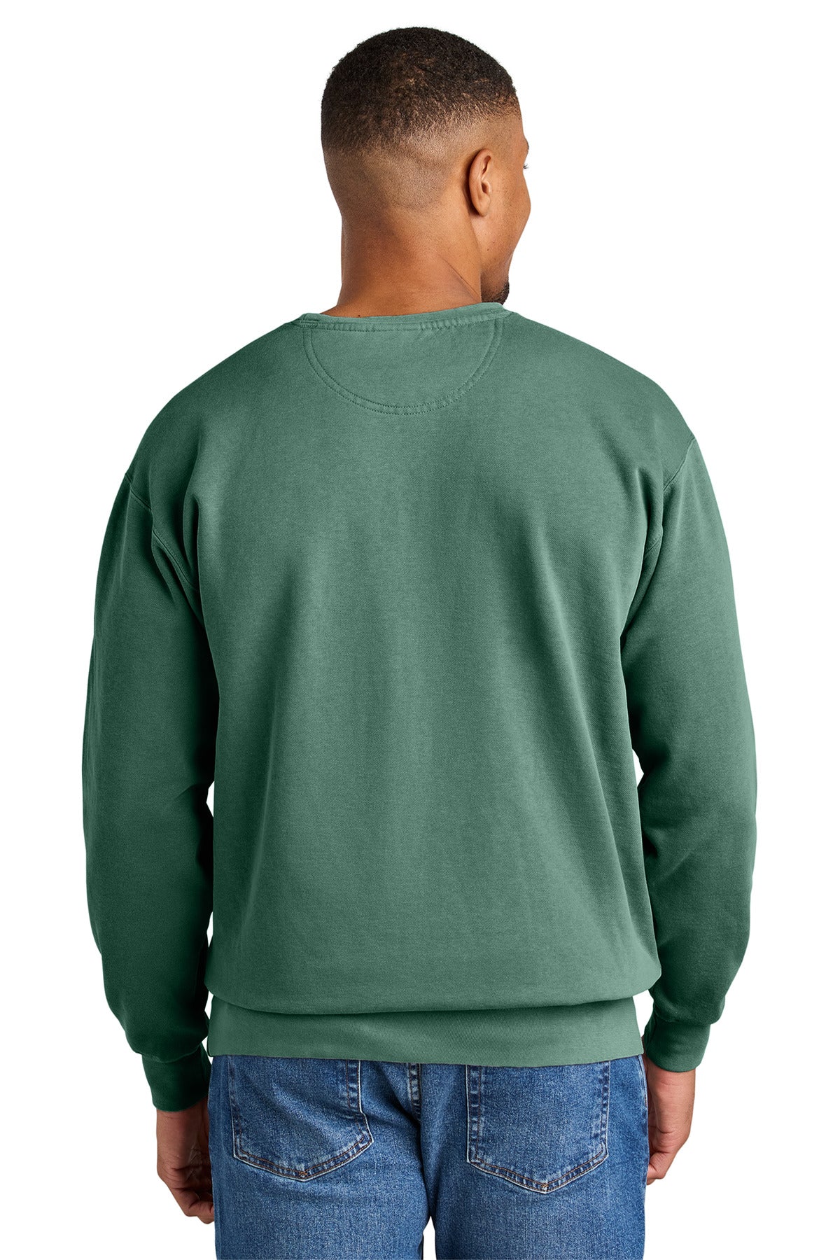 COMFORT COLORS  Ring Spun Crewneck Sweatshirt - Light Green