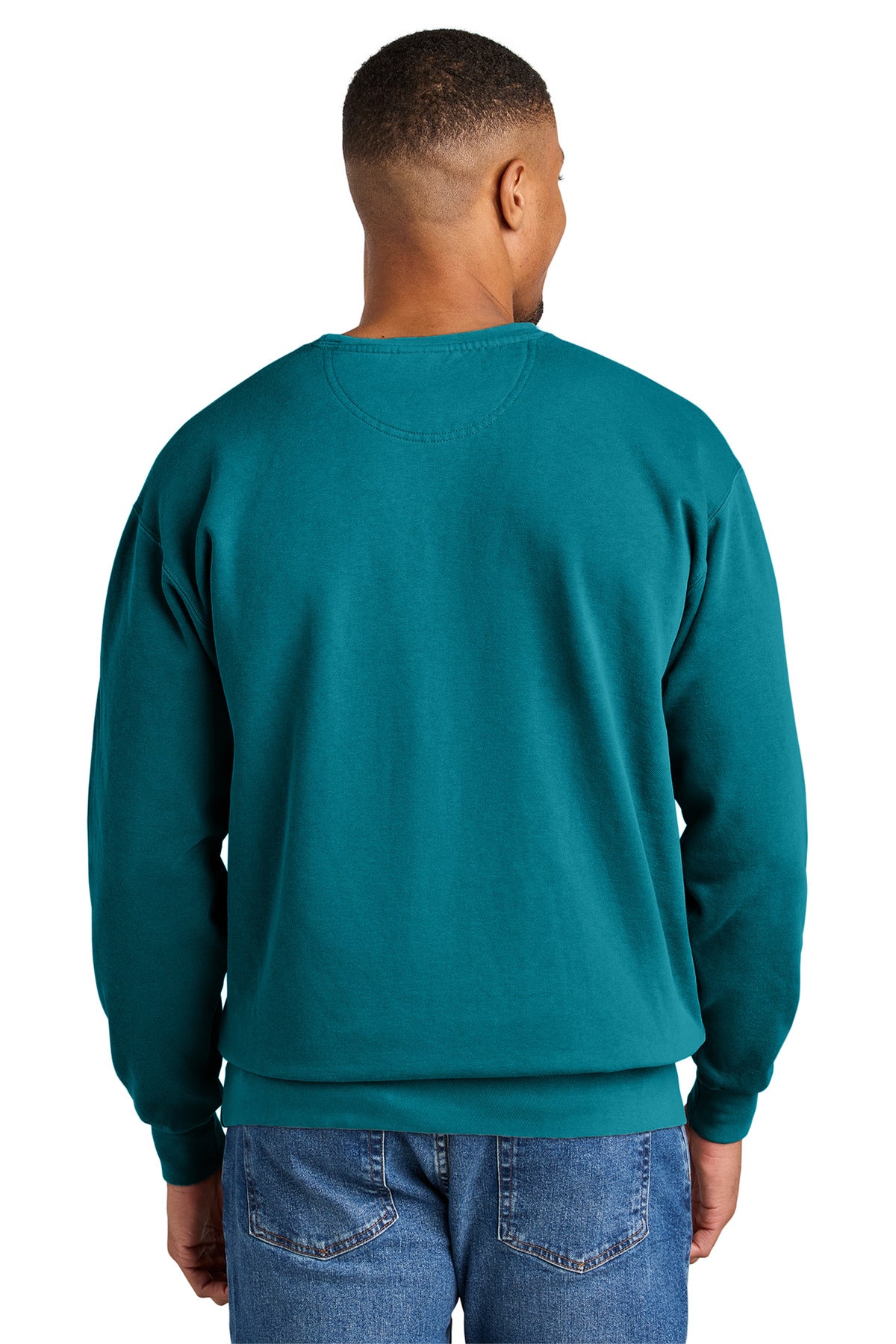 COMFORT COLORS  Ring Spun Crewneck Sweatshirt - Topaz Blue