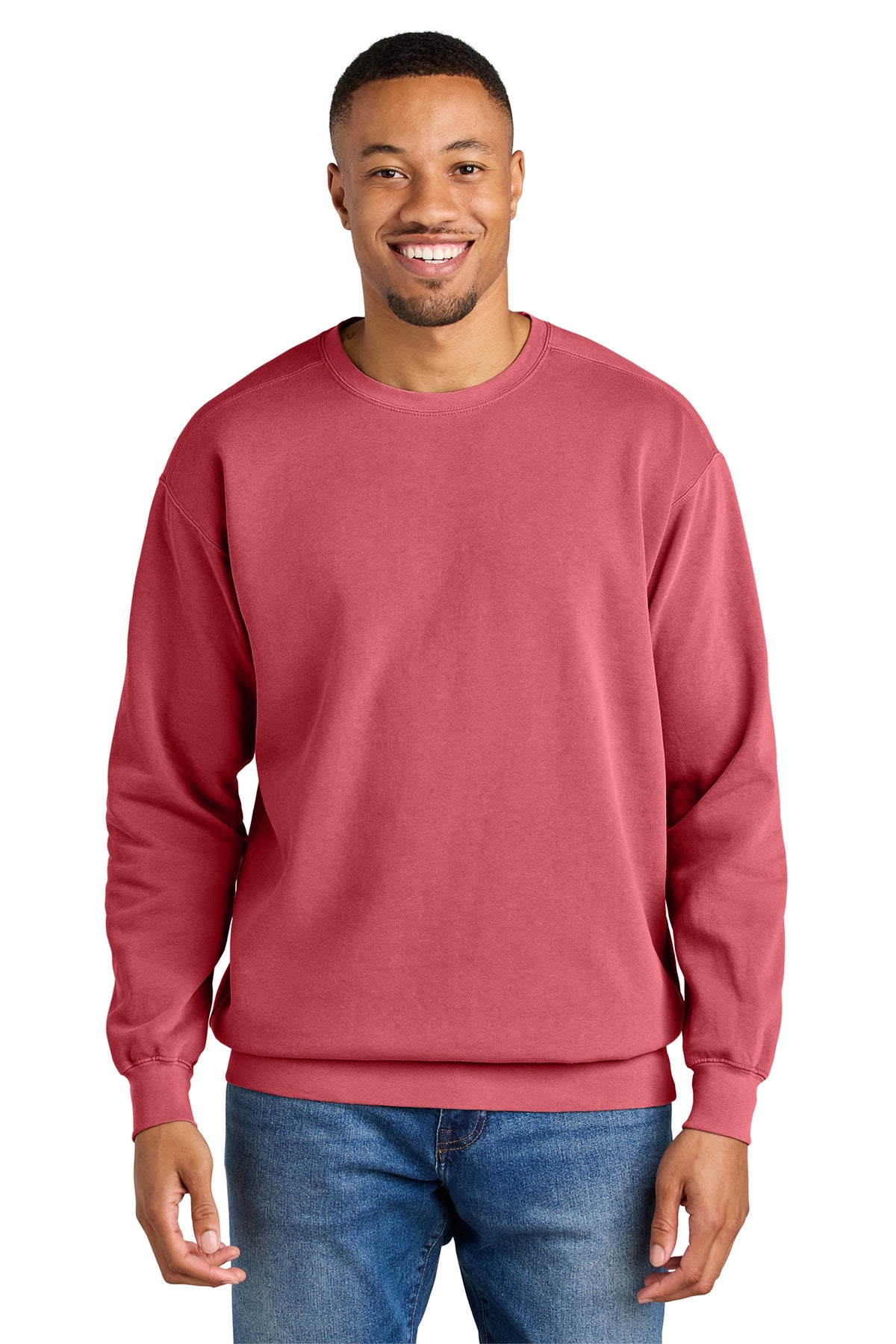 COMFORT COLORS  Ring Spun Crewneck Sweatshirt - Watermelon