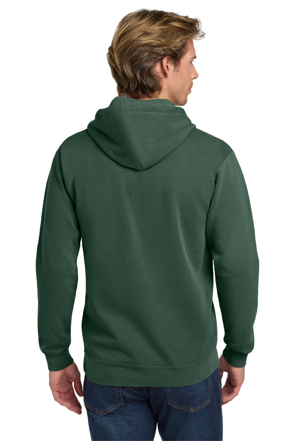 COMFORT COLORS  Ring Spun Hooded Sweatshirt - Blue Spruce