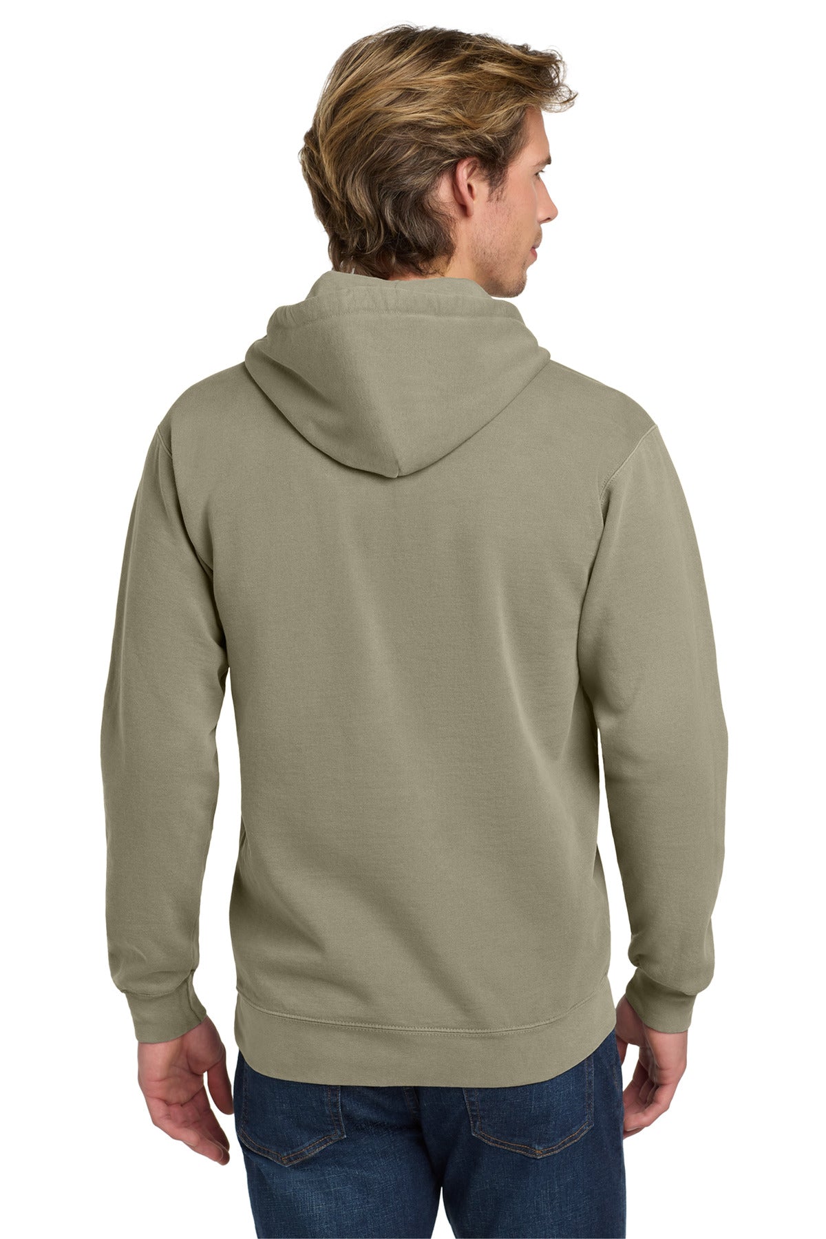 COMFORT COLORS  Ring Spun Hooded Sweatshirt - Grey