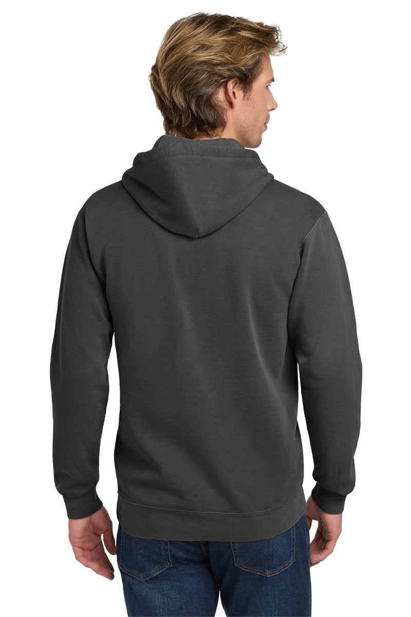 COMFORT COLORS  Ring Spun Hooded Sweatshirt - Pepper