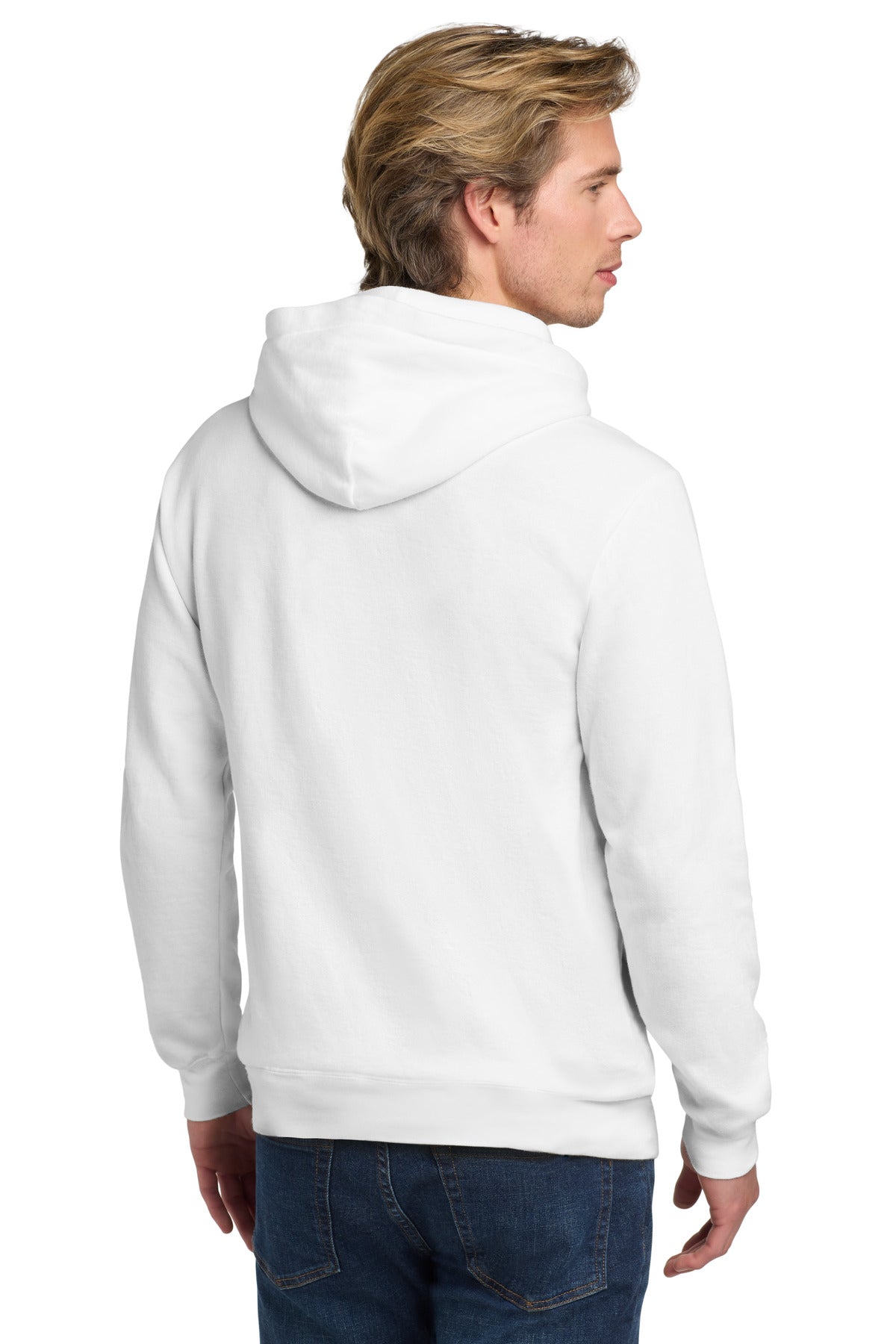 COMFORT COLORS  Ring Spun Hooded Sweatshirt - White