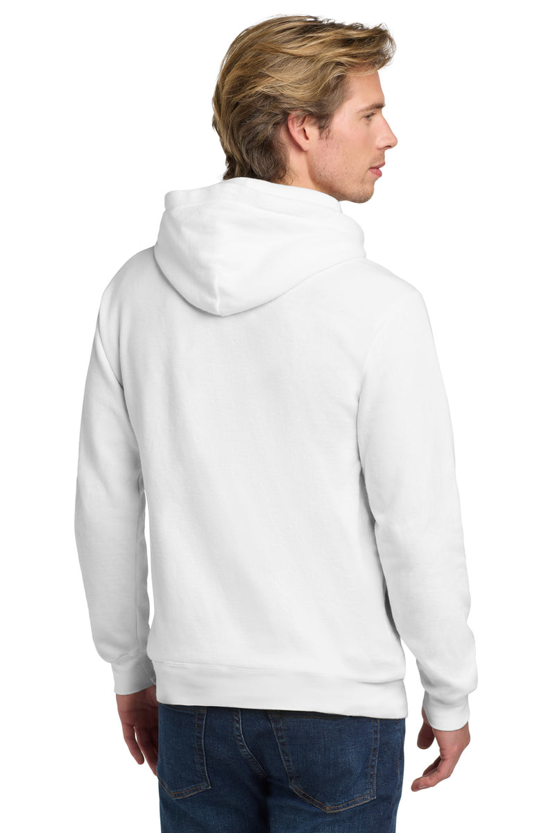COMFORT COLORS  Ring Spun Hooded Sweatshirt - White