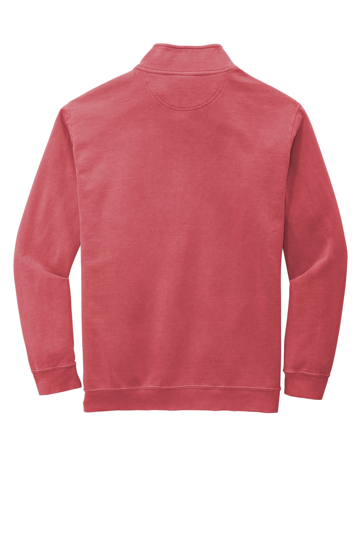 COMFORT COLORS  Ring Spun 1/4-Zip Sweatshirt - Crimson