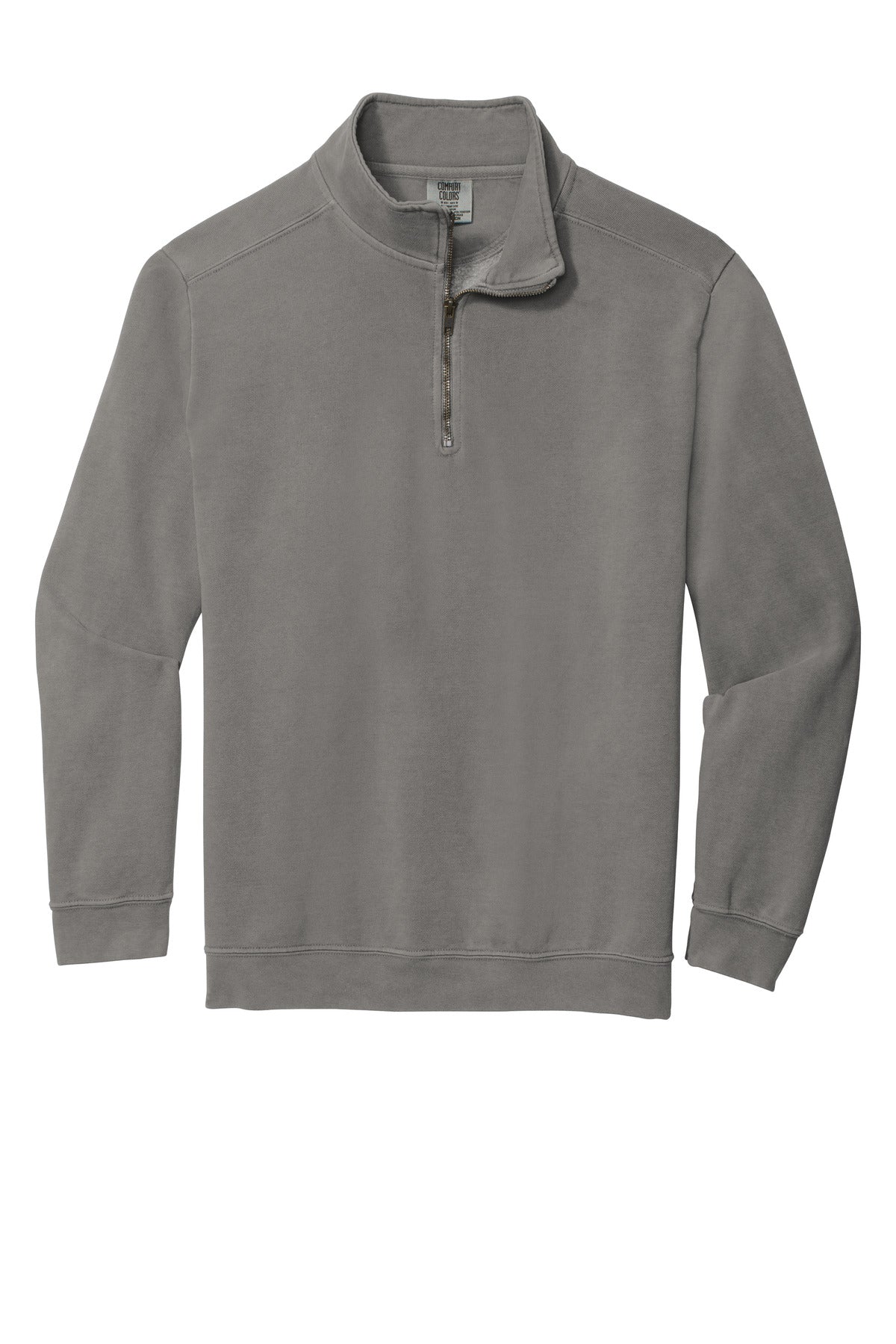 COMFORT COLORS  Ring Spun 1/4-Zip Sweatshirt - Grey