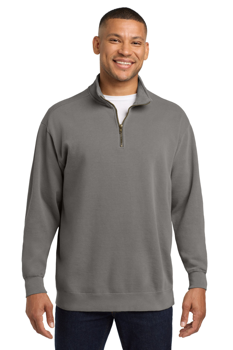 COMFORT COLORS  Ring Spun 1/4-Zip Sweatshirt - Grey