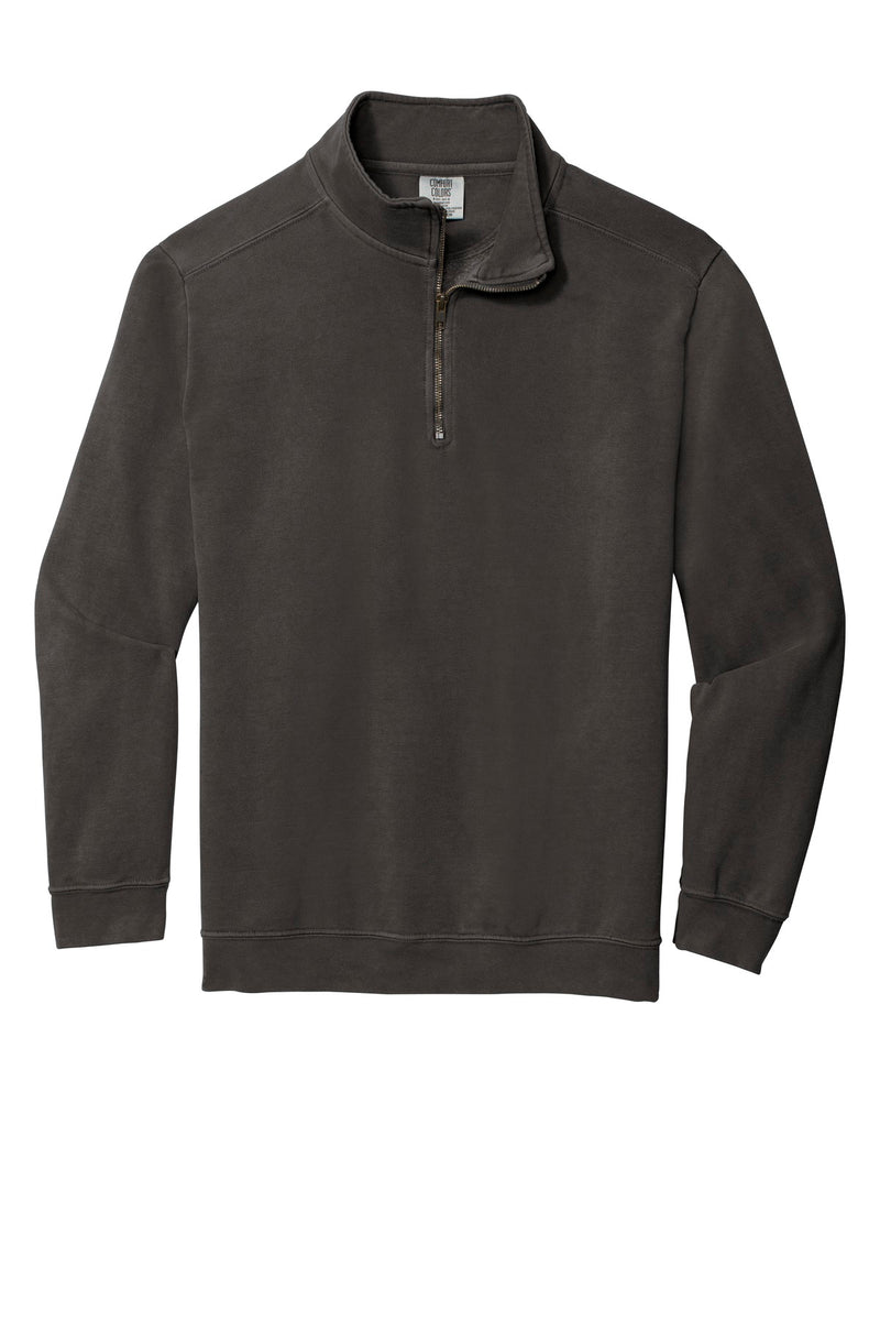 COMFORT COLORS  Ring Spun 1/4-Zip Sweatshirt - Pepper