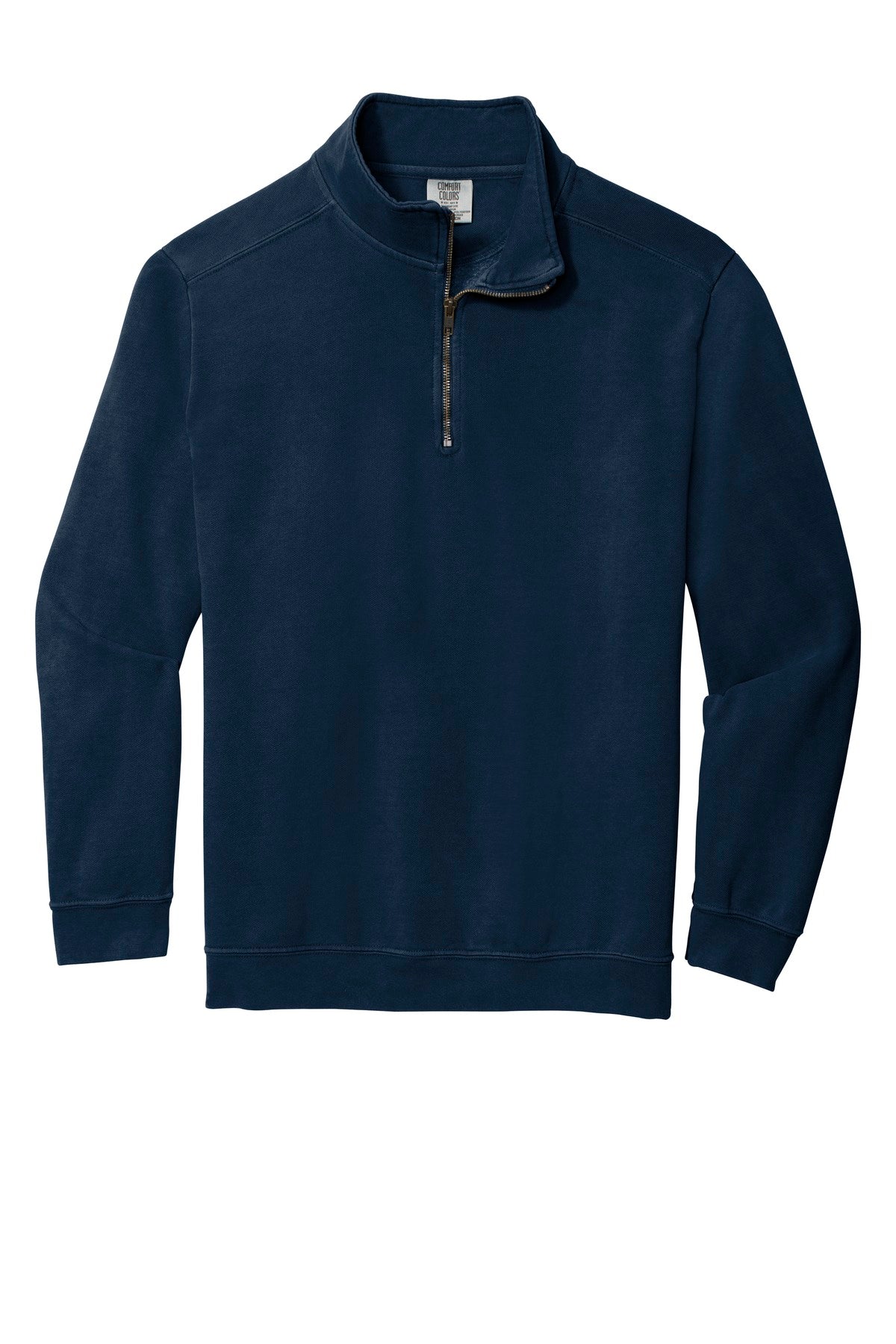 COMFORT COLORS  Ring Spun 1/4-Zip Sweatshirt - True Navy