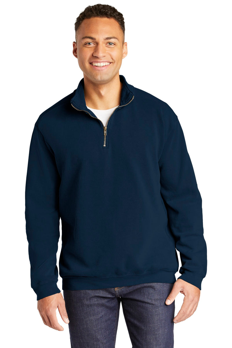 COMFORT COLORS  Ring Spun 1/4-Zip Sweatshirt - True Navy