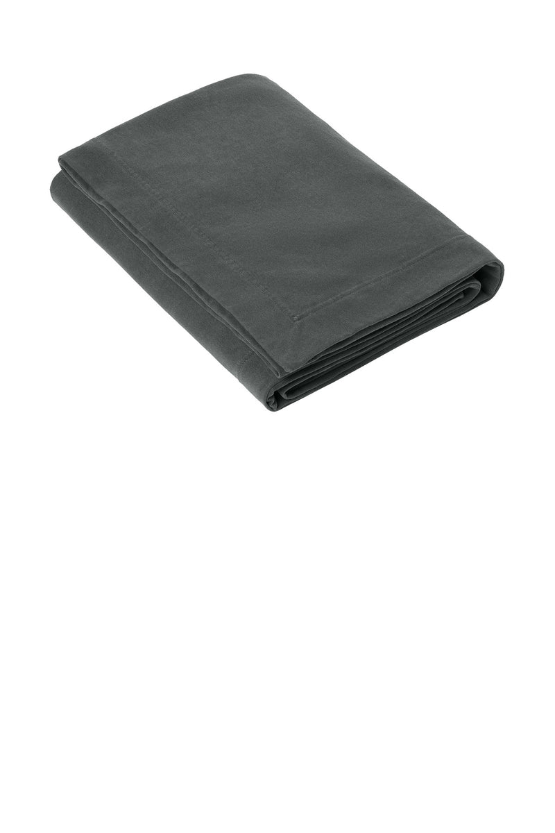 Comfort Colors Fleece Dorm Blanket - Pepper