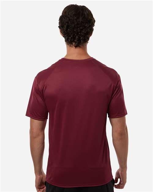 Men's B-Core Sport Shoulders T-Shirt - Cardinal