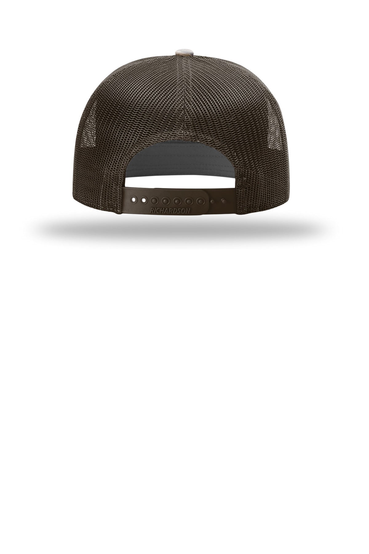 Richardson Printed 7-Panel Trucker - Bark Duck Camo/ Brown