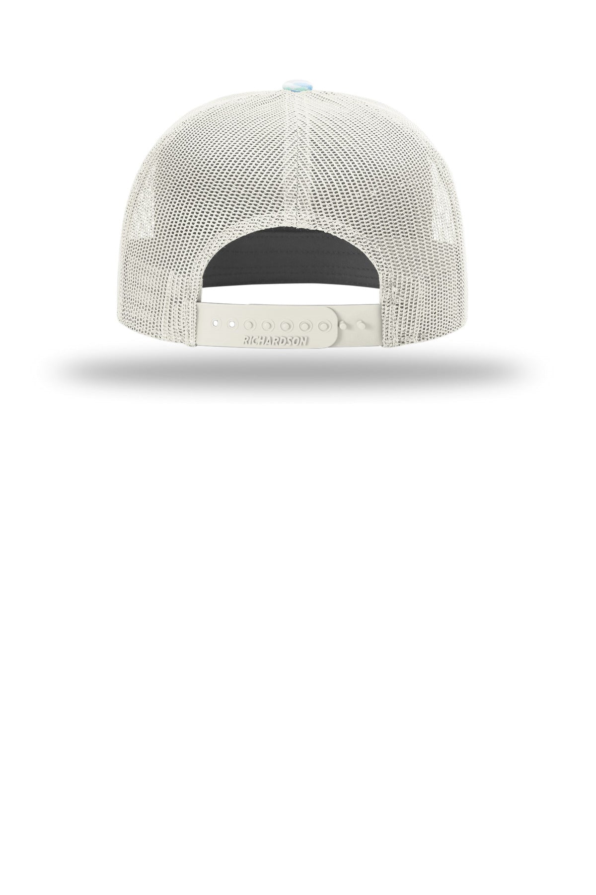 Richardson Printed 7-Panel Trucker - Saltwater Duck Camo/ Ice Grey