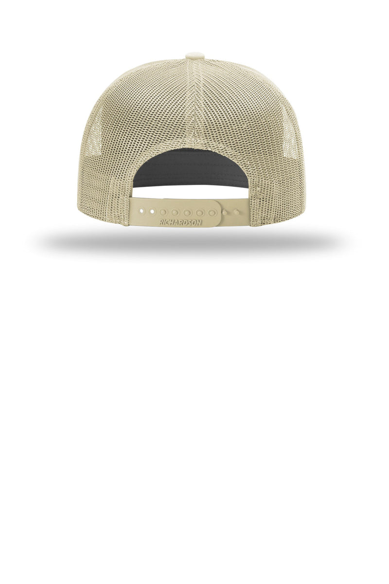 Richardson 7-Panel Trucker - Brown/ Khaki/ Khaki